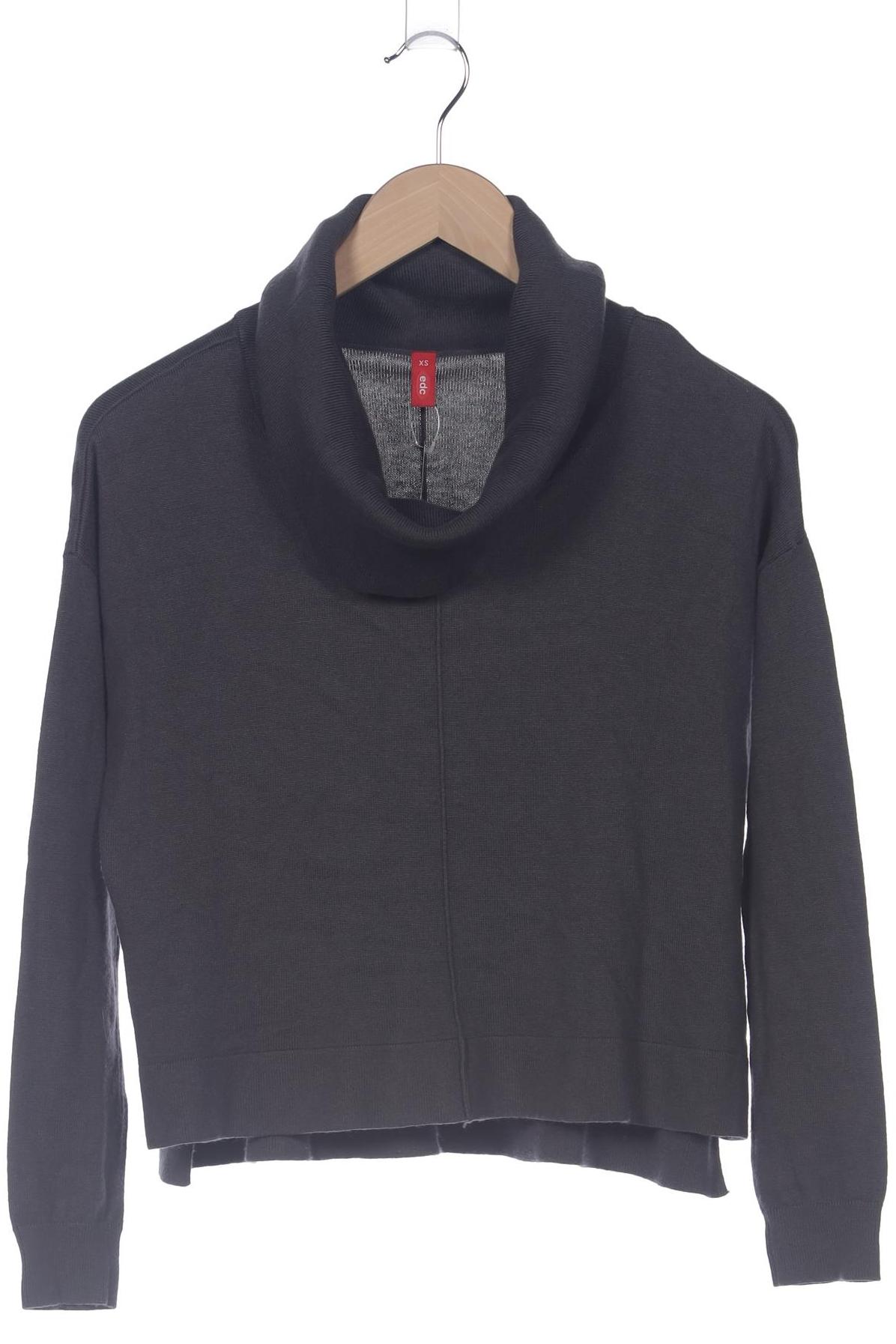 

edc by Esprit Damen Pullover, grau, Gr. 34