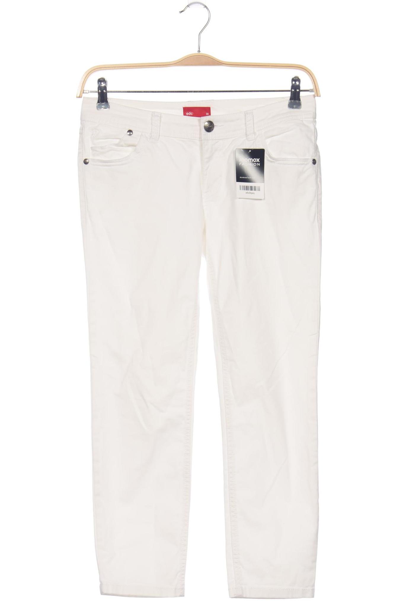 

edc by Esprit Damen Jeans, weiß, Gr. 38