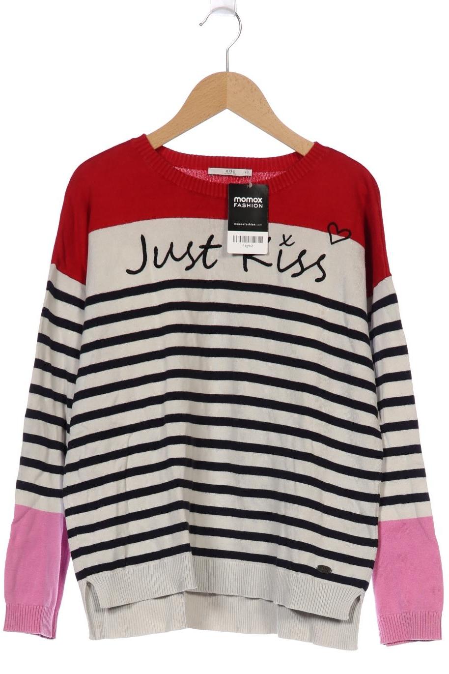 

edc by Esprit Damen Pullover, mehrfarbig, Gr. 34