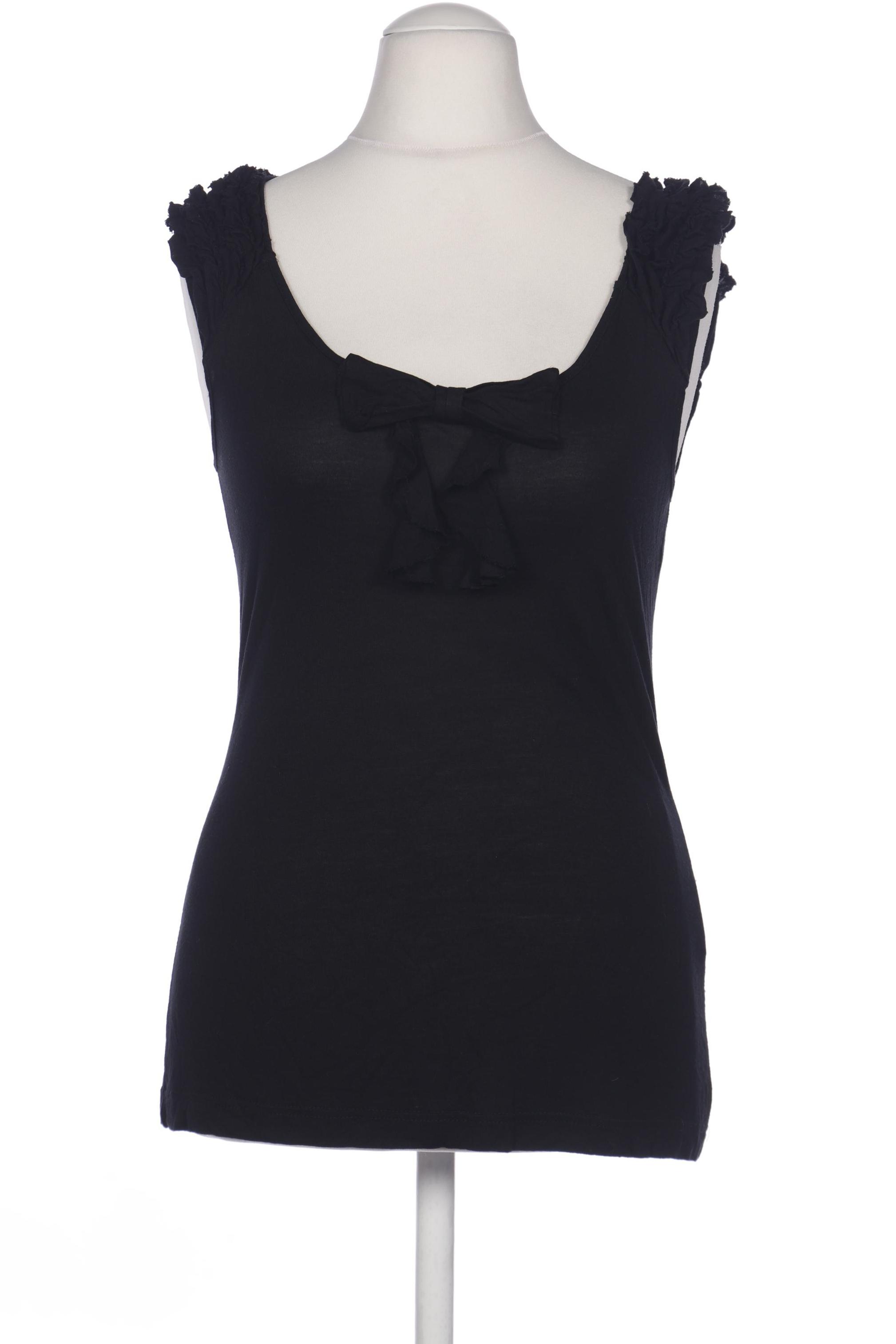 

edc by Esprit Damen Top, schwarz, Gr. 38
