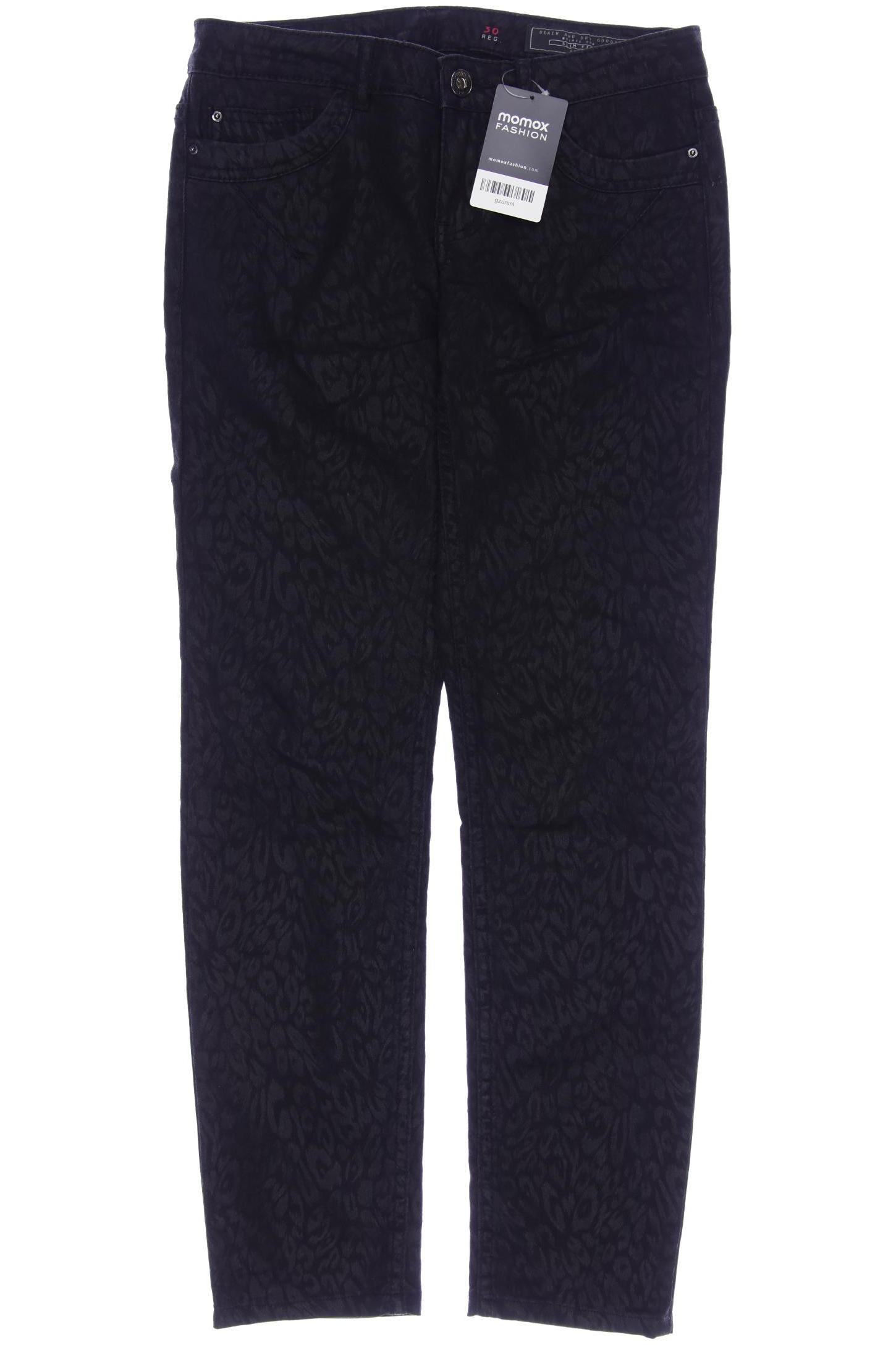 

edc by Esprit Damen Jeans, schwarz, Gr. 30