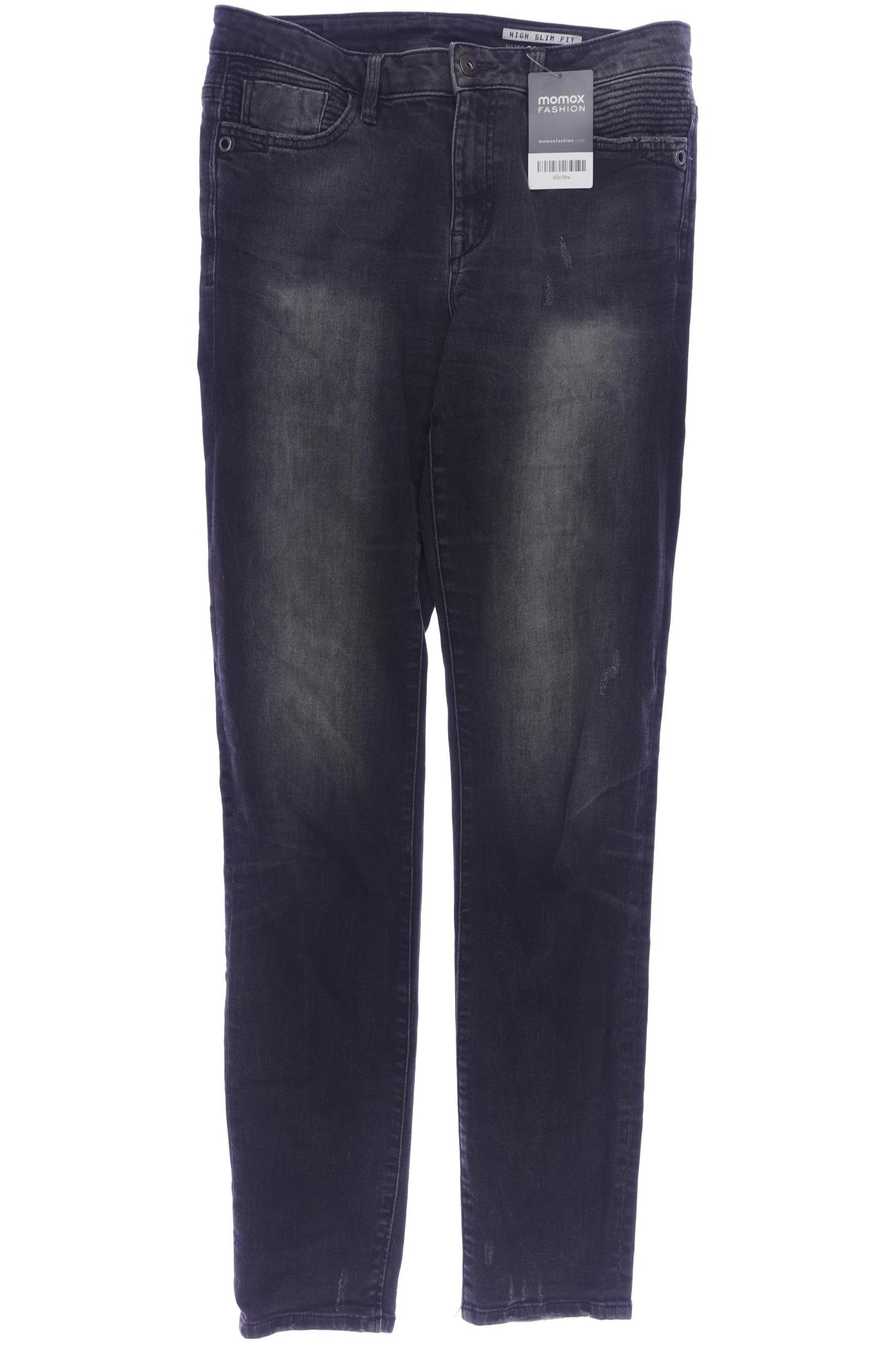 

edc by Esprit Damen Jeans, grau, Gr. 28