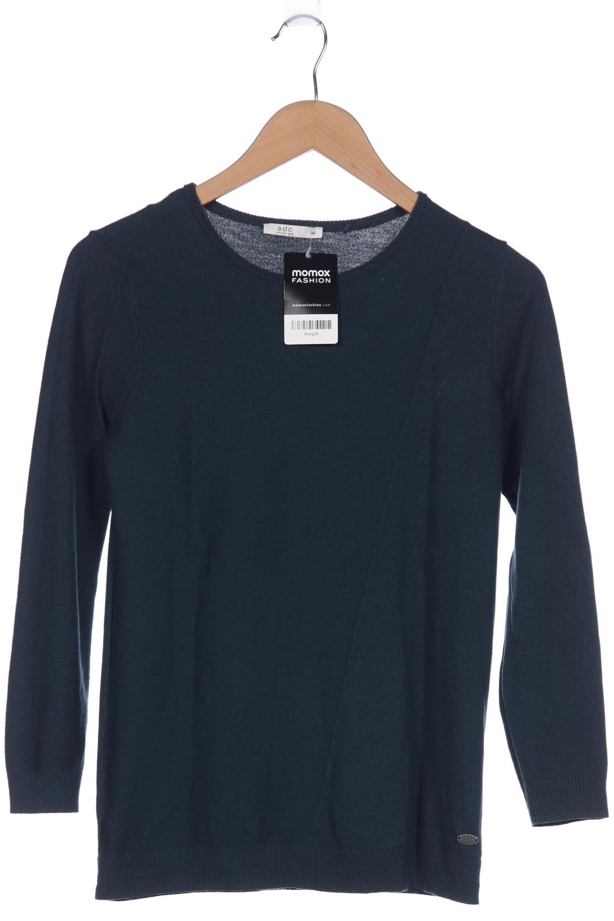 

edc by Esprit Damen Pullover, grün, Gr. 38