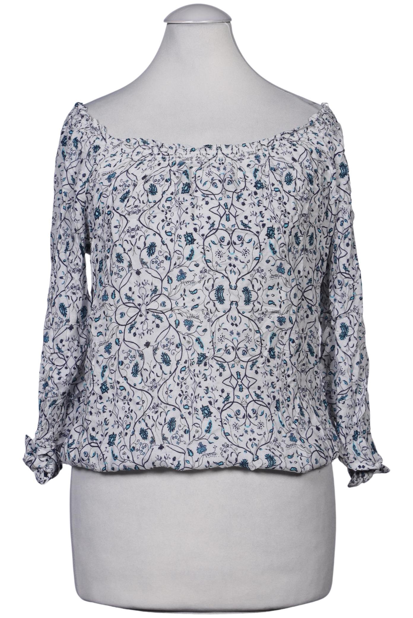 

edc by Esprit Damen Bluse, weiß, Gr. 34