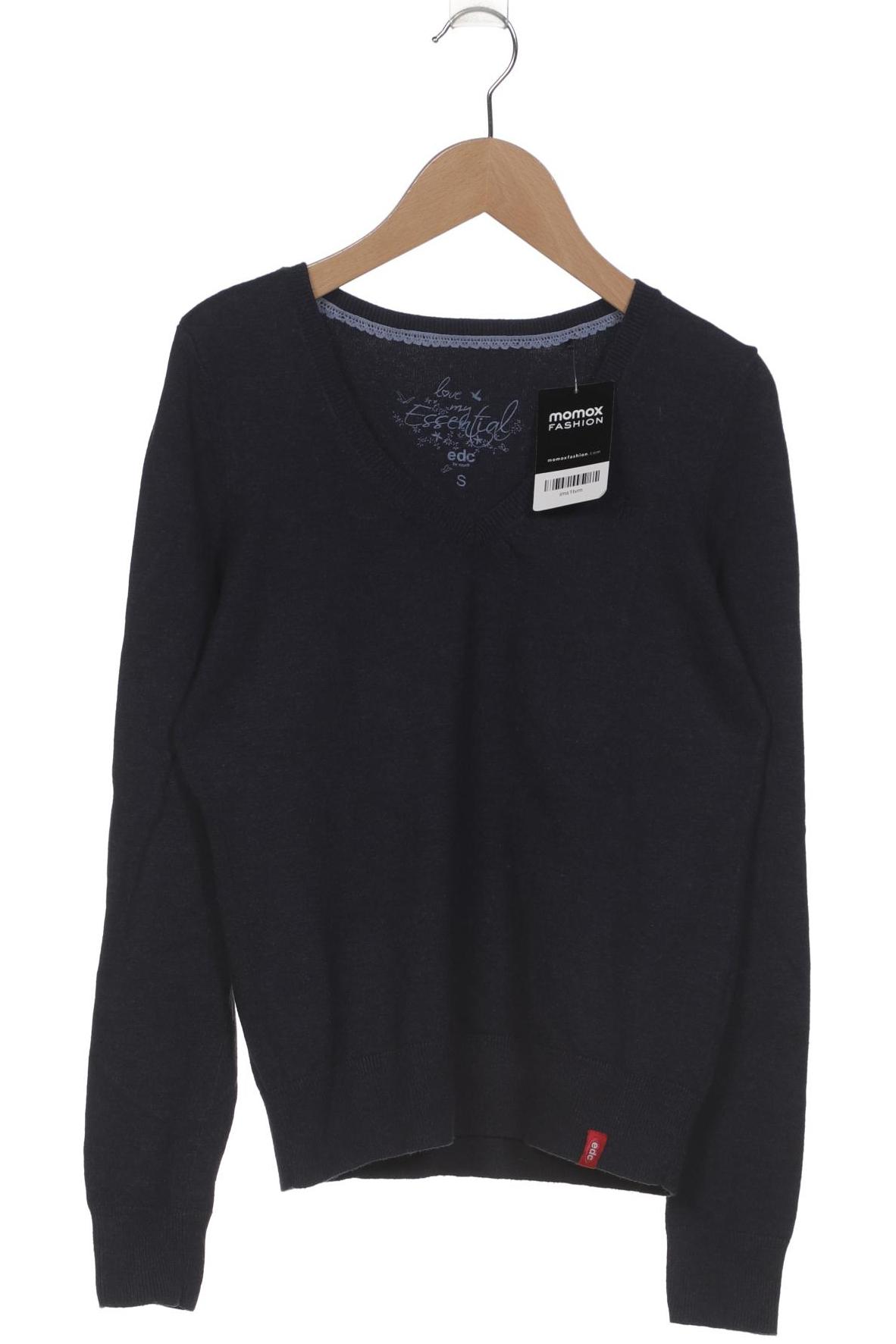 

edc by Esprit Damen Pullover, marineblau, Gr. 36