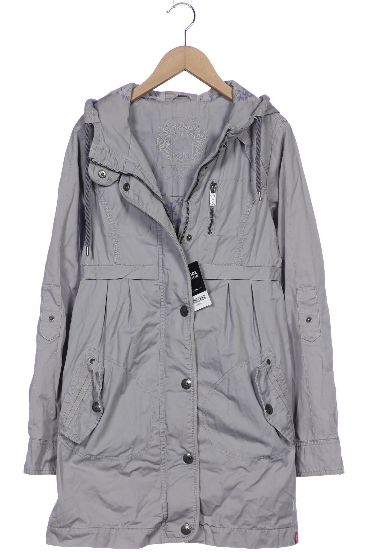 

edc by Esprit Damen Mantel, grau, Gr. 36