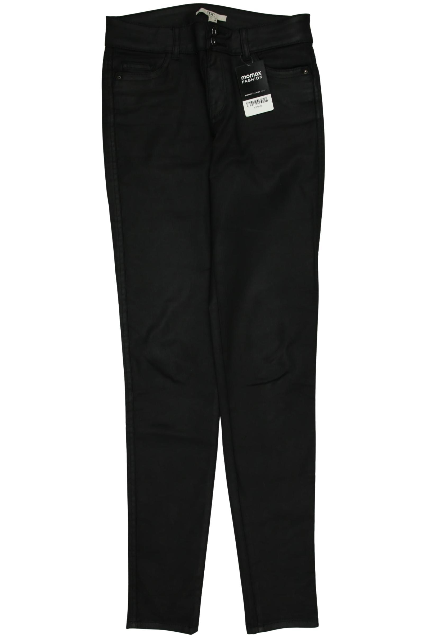 

edc by Esprit Damen Stoffhose, schwarz, Gr. 36