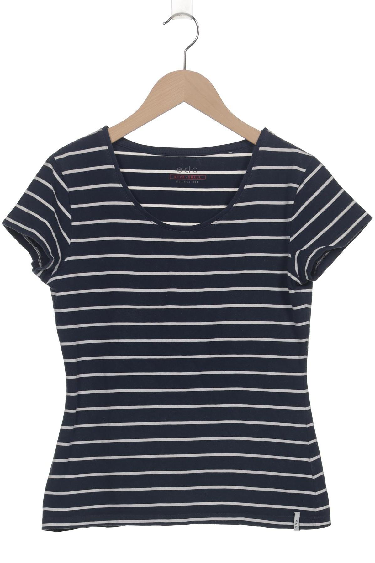 

edc by Esprit Damen T-Shirt, marineblau, Gr. 36