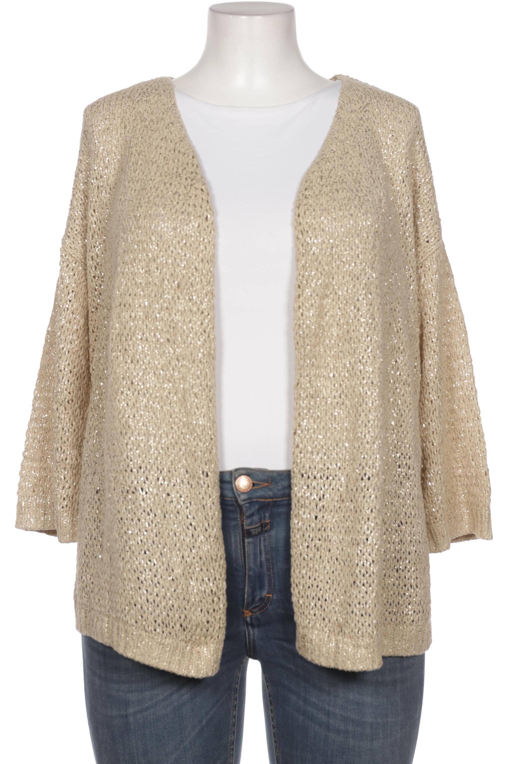 

edc by Esprit Damen Strickjacke, beige, Gr. 42