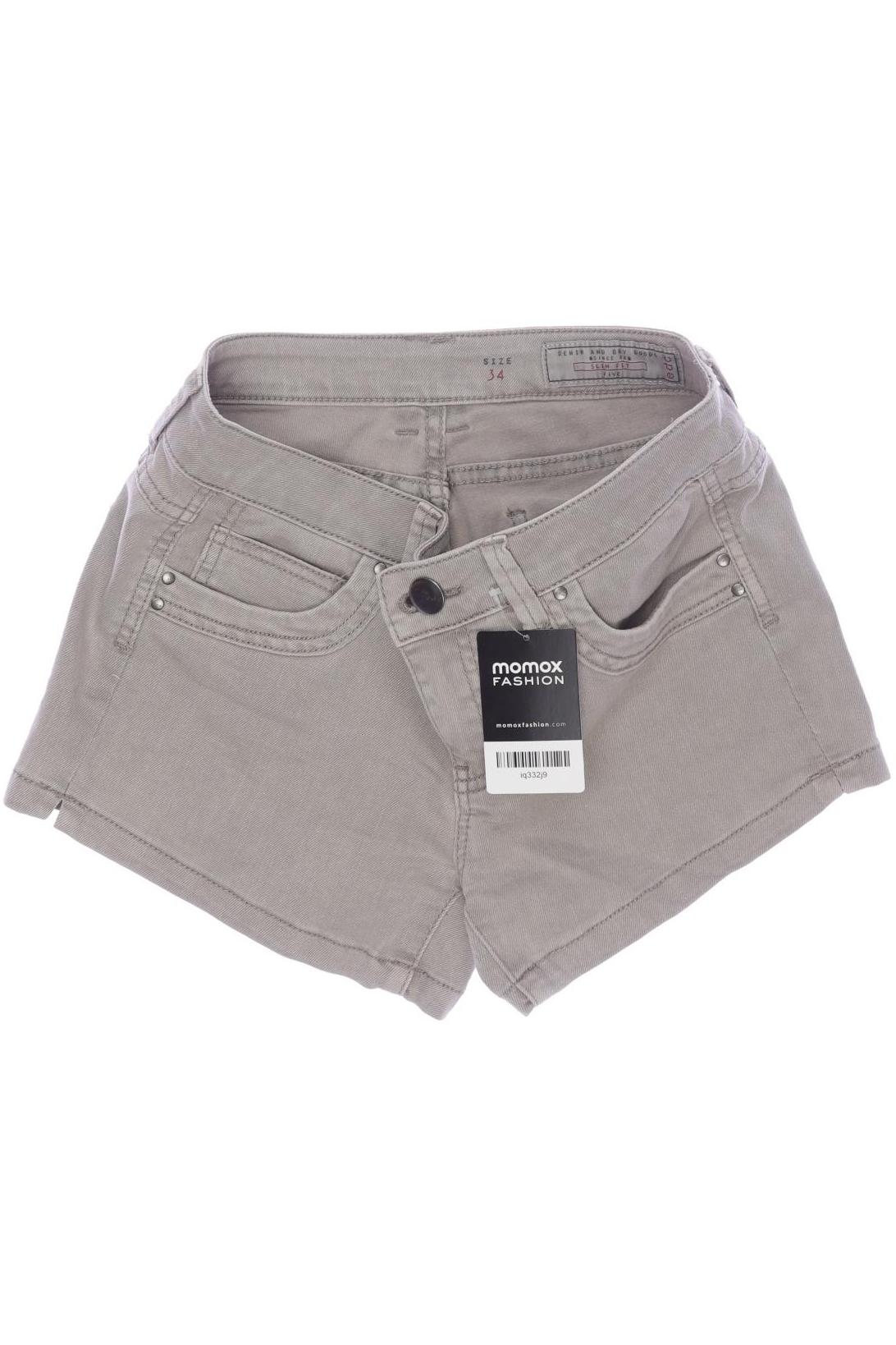 

edc by Esprit Damen Shorts, beige, Gr. 34