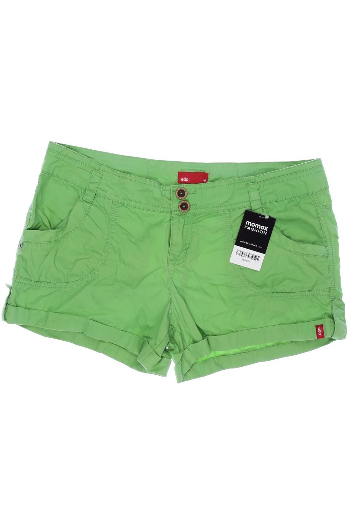 

edc by Esprit Damen Shorts, hellgrün, Gr. 40
