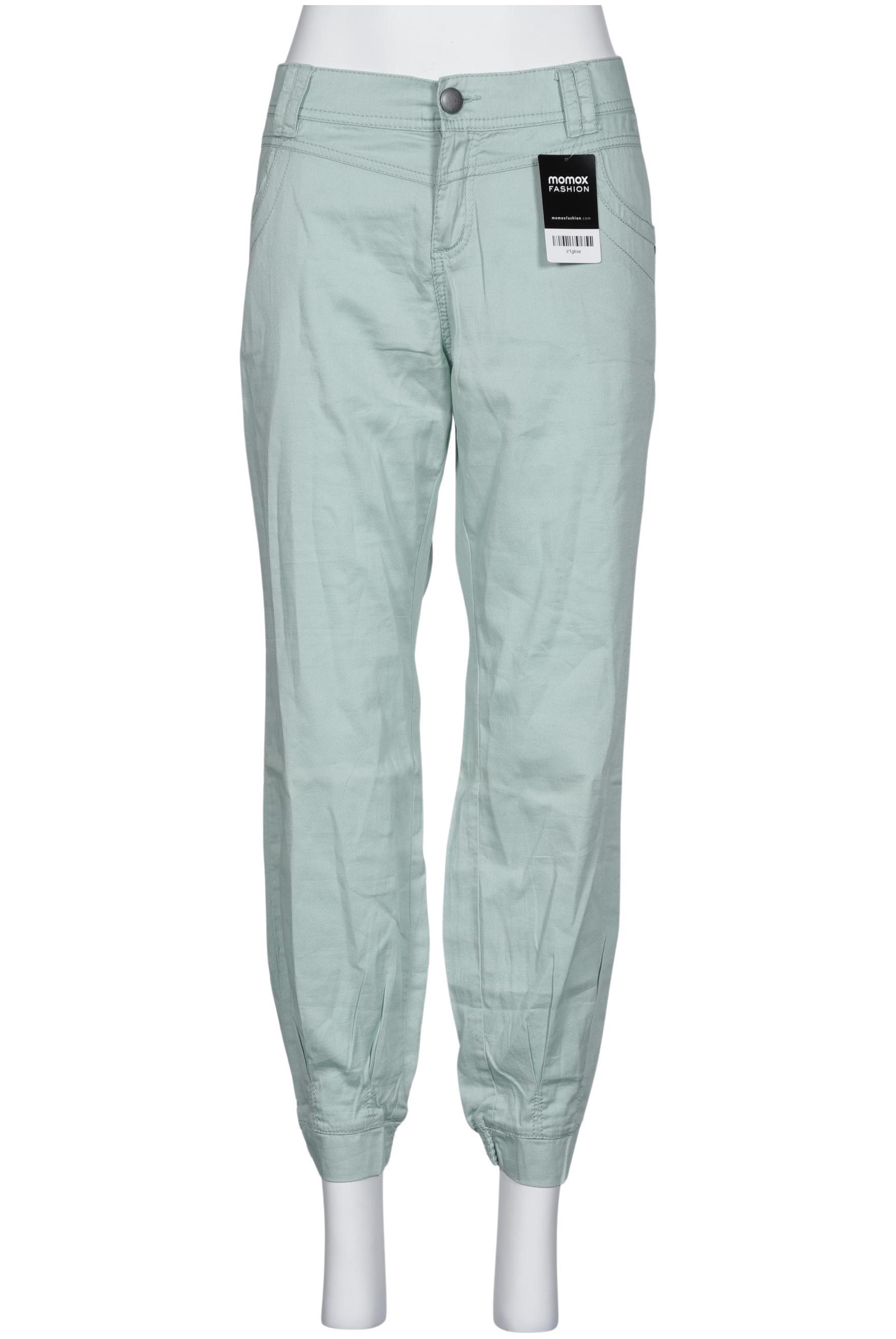 

edc by Esprit Damen Stoffhose, türkis, Gr. 40