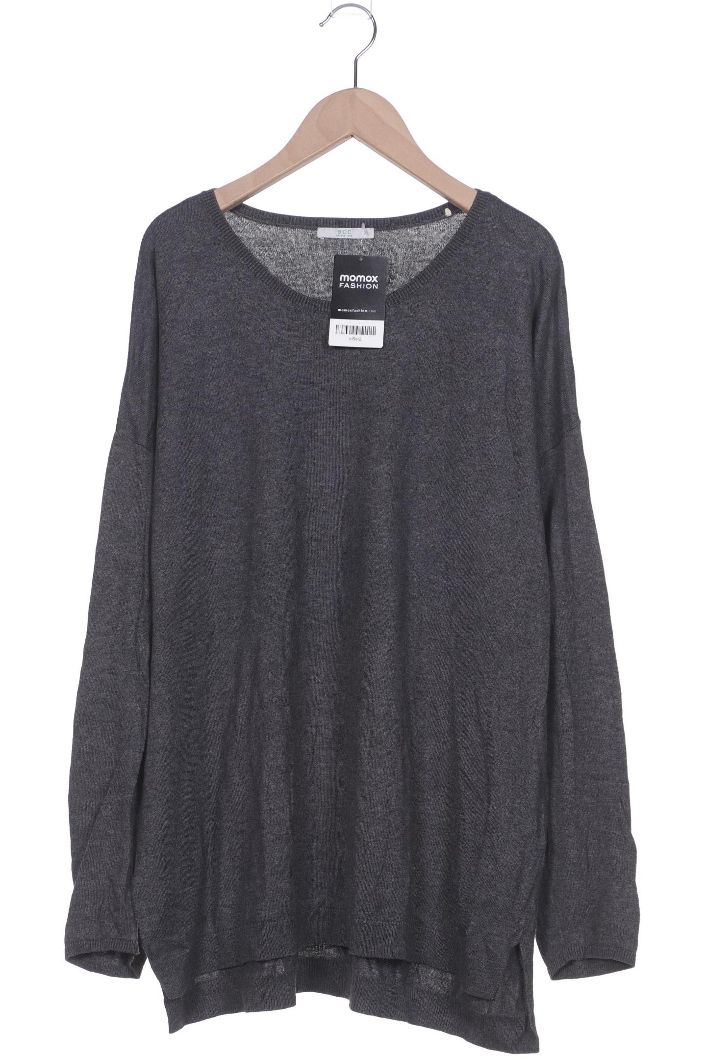 

edc by Esprit Damen Pullover, grau