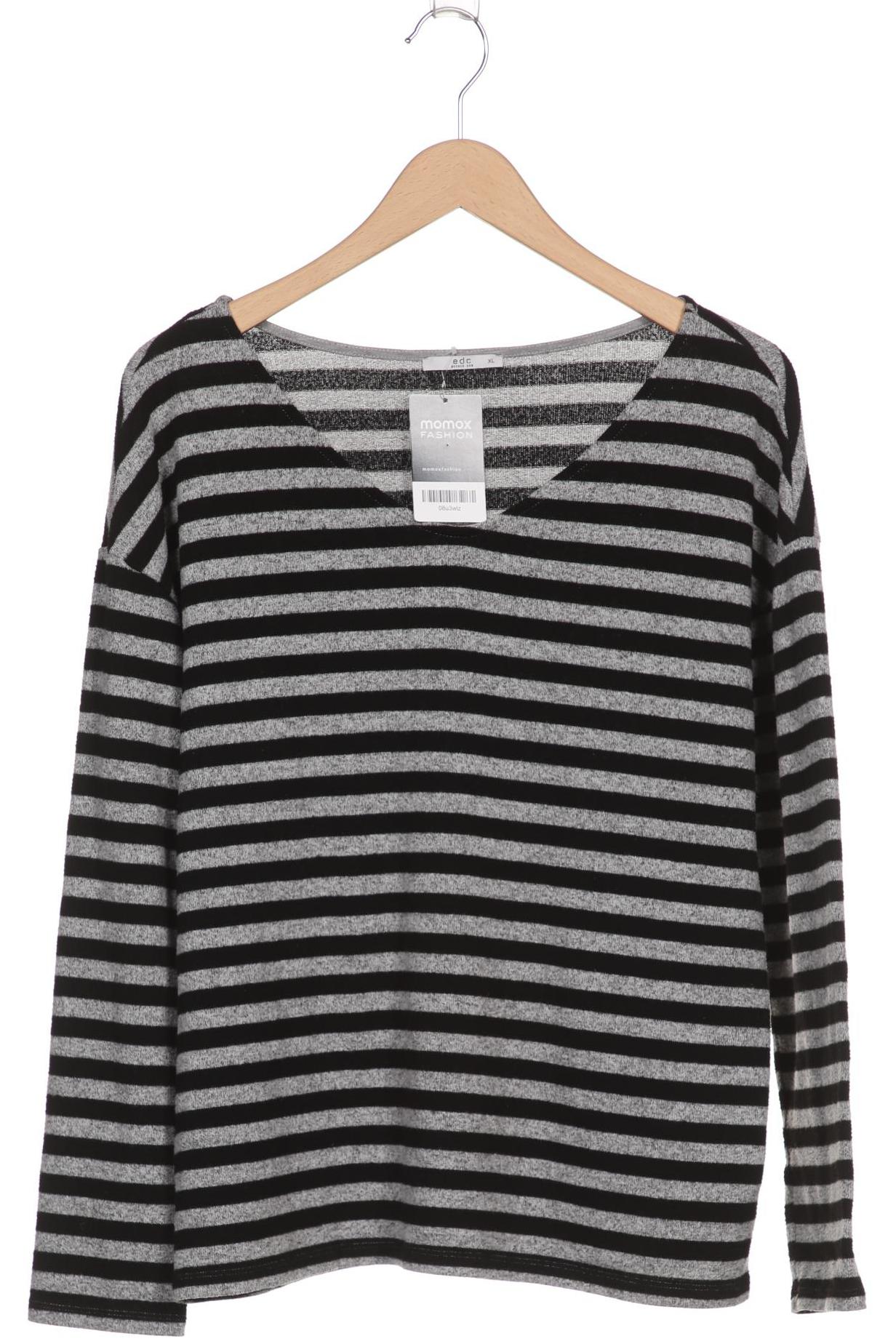 

edc by Esprit Damen Pullover, schwarz, Gr. 44