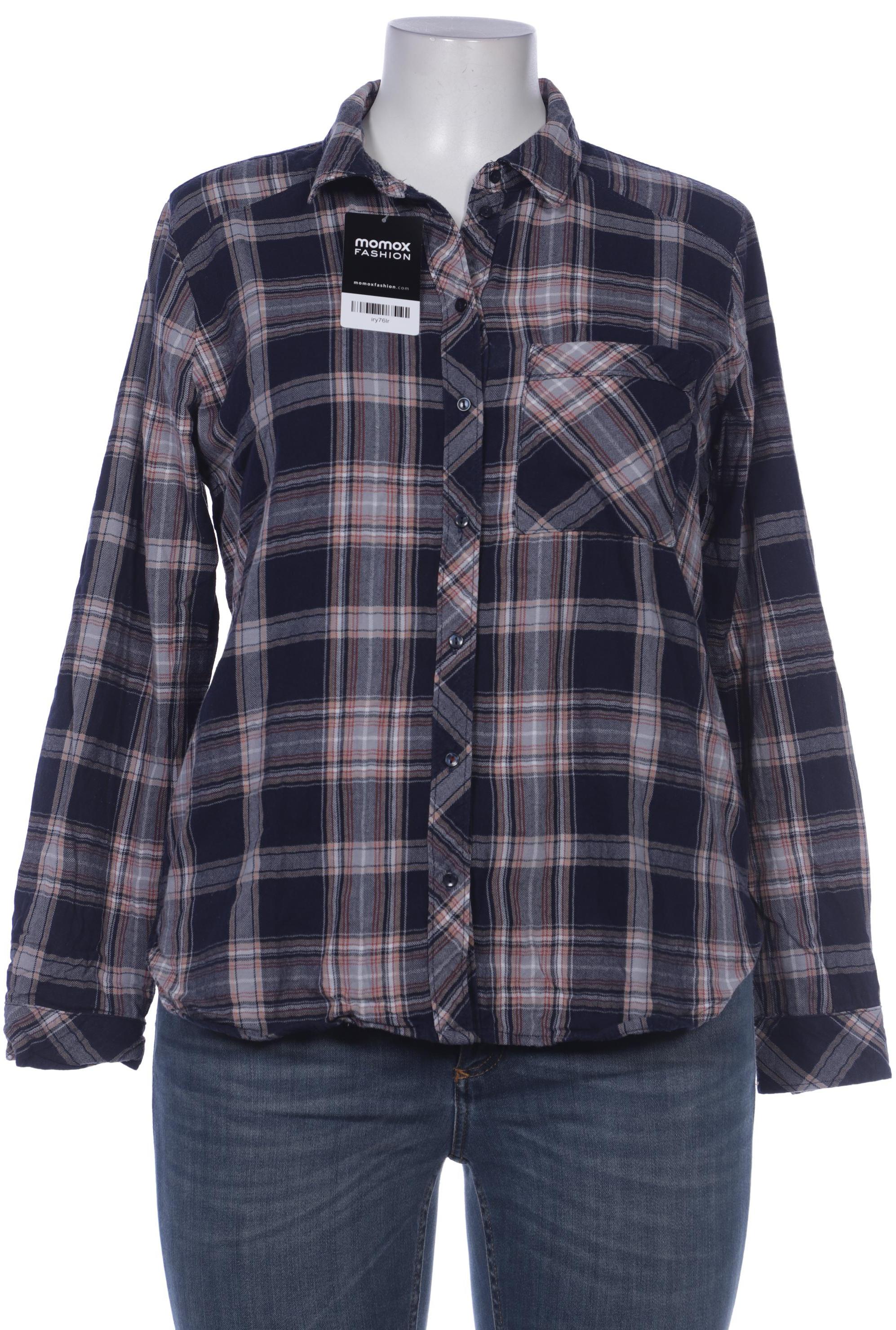 

edc by Esprit Damen Bluse, marineblau, Gr. 42