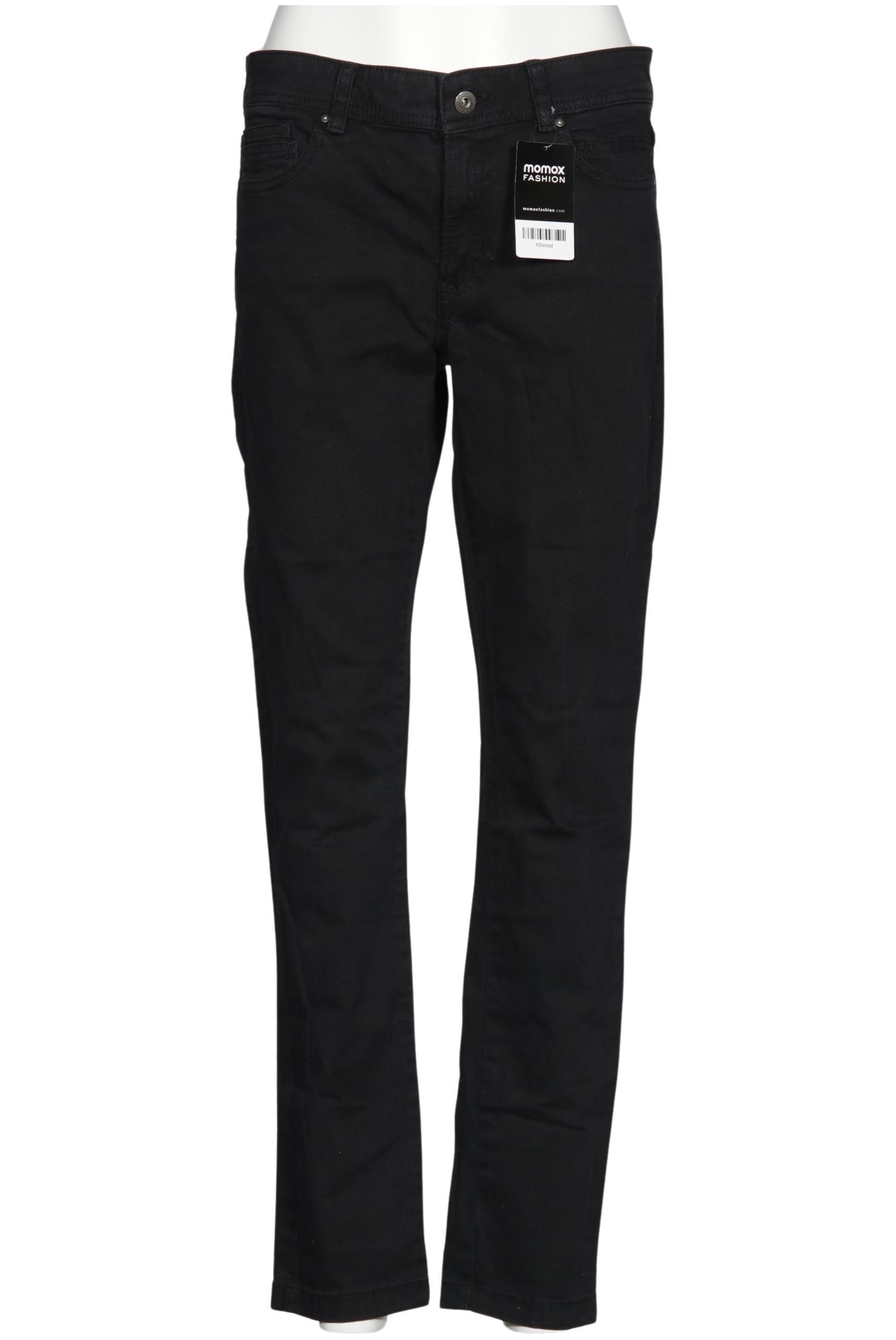 

edc by Esprit Damen Stoffhose, schwarz, Gr. 36