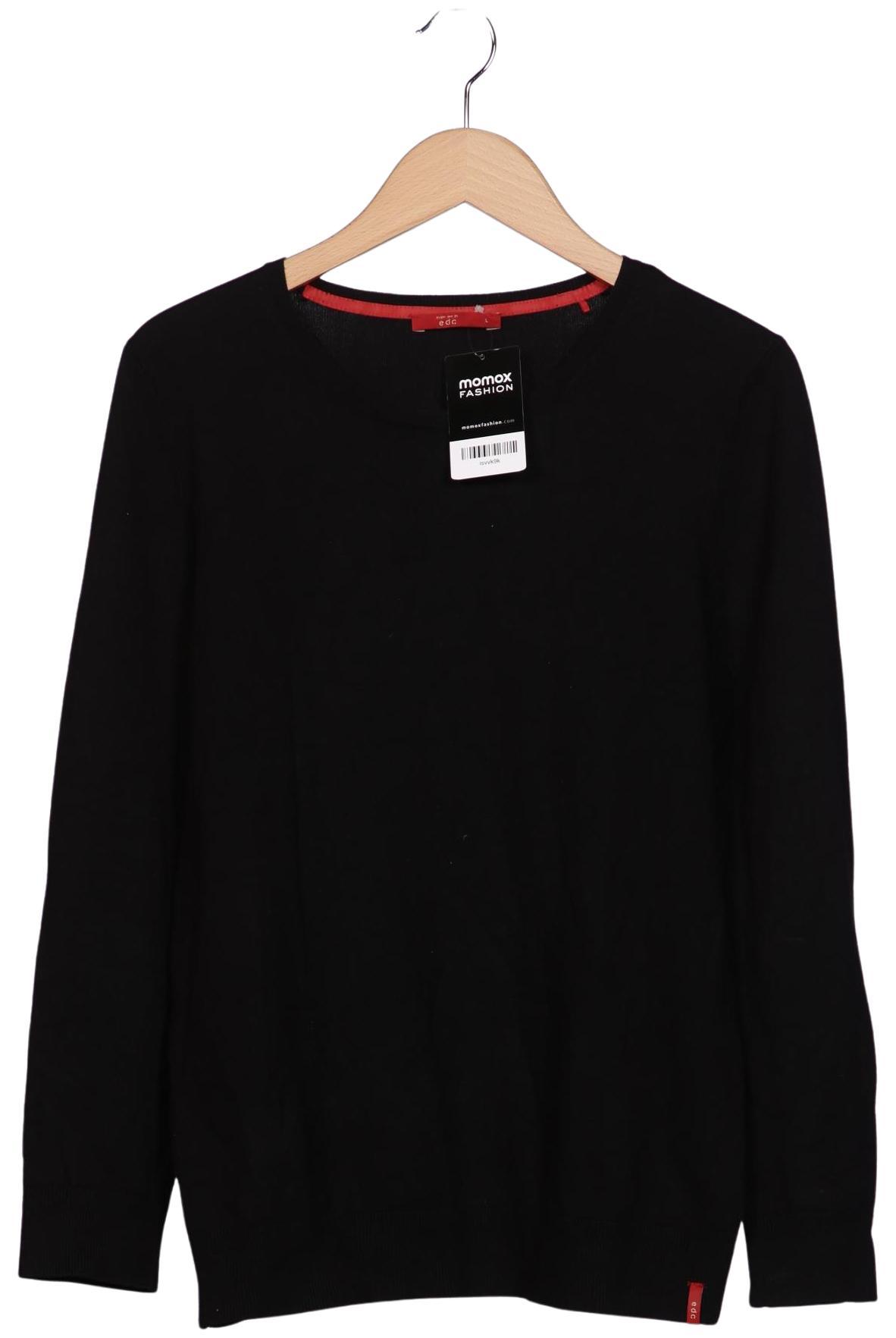 

edc by Esprit Herren Pullover, schwarz, Gr. 52