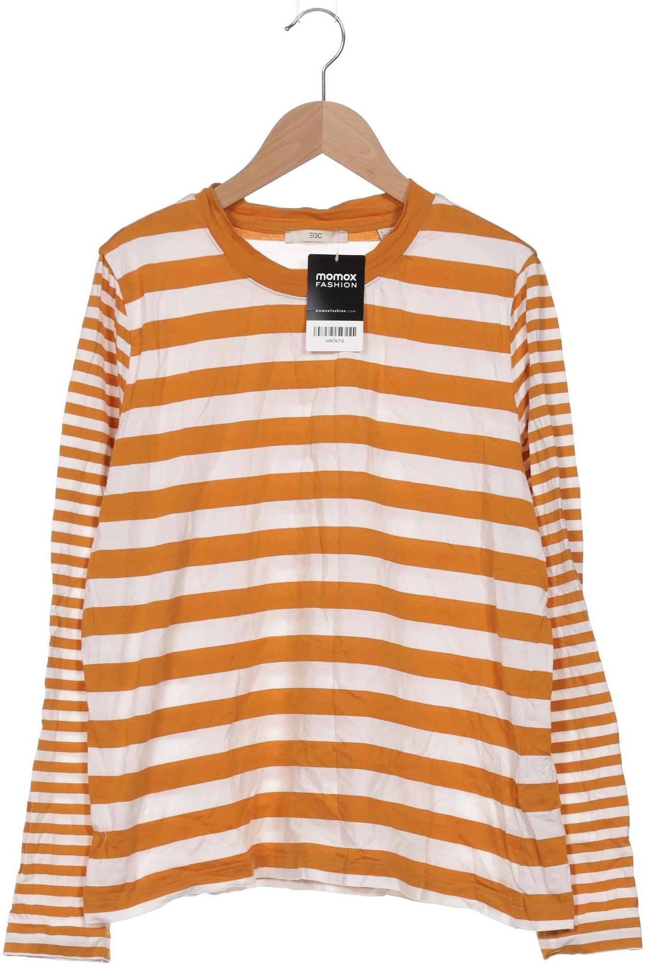 

edc by Esprit Damen Langarmshirt, braun, Gr. 44