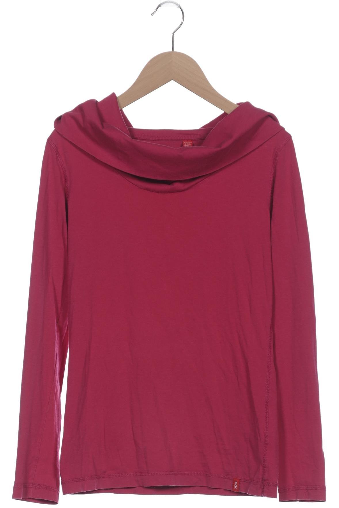 

edc by Esprit Damen Langarmshirt, pink, Gr. 34
