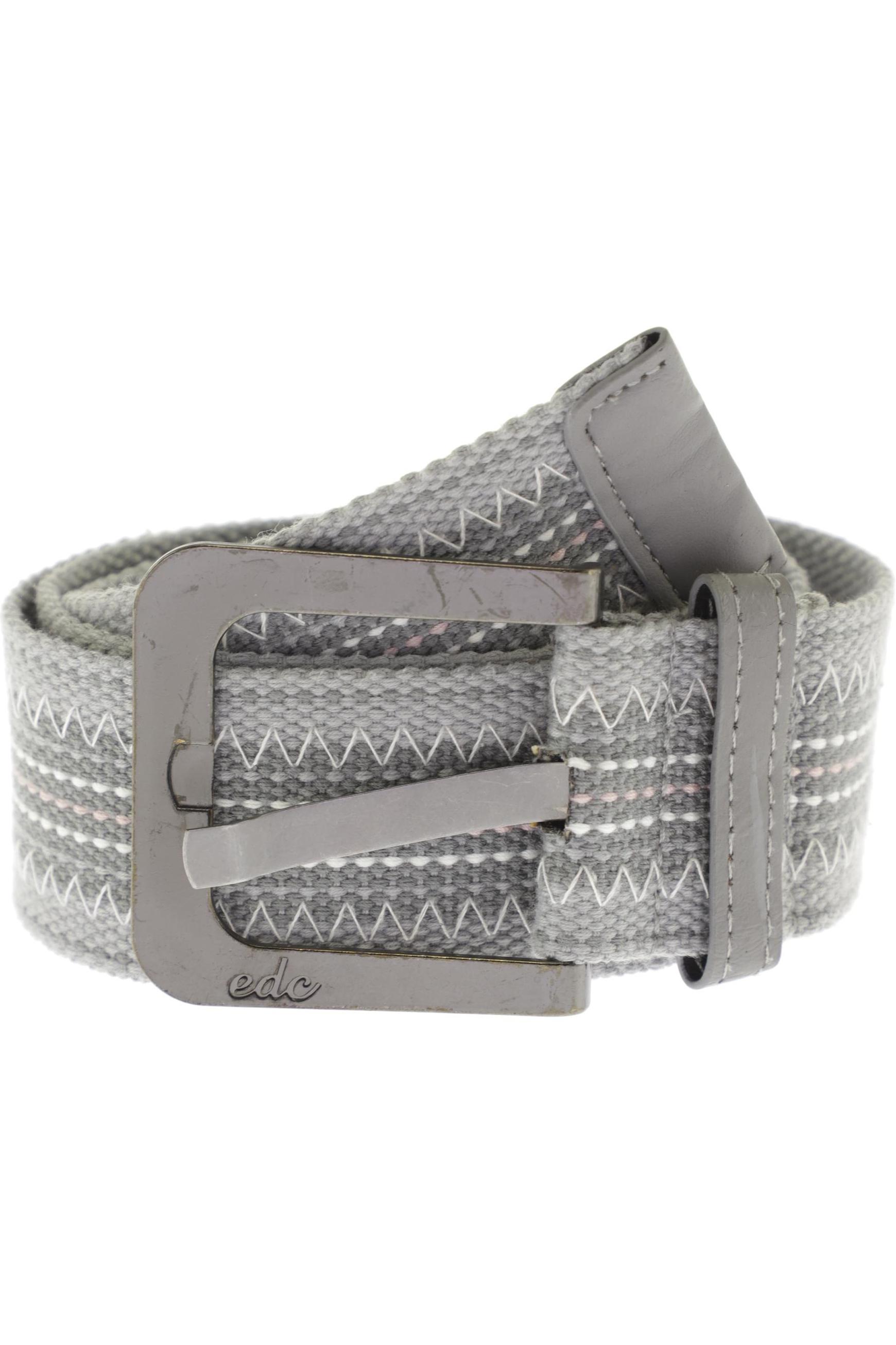 

edc by Esprit Damen Gürtel, grau, Gr. 85