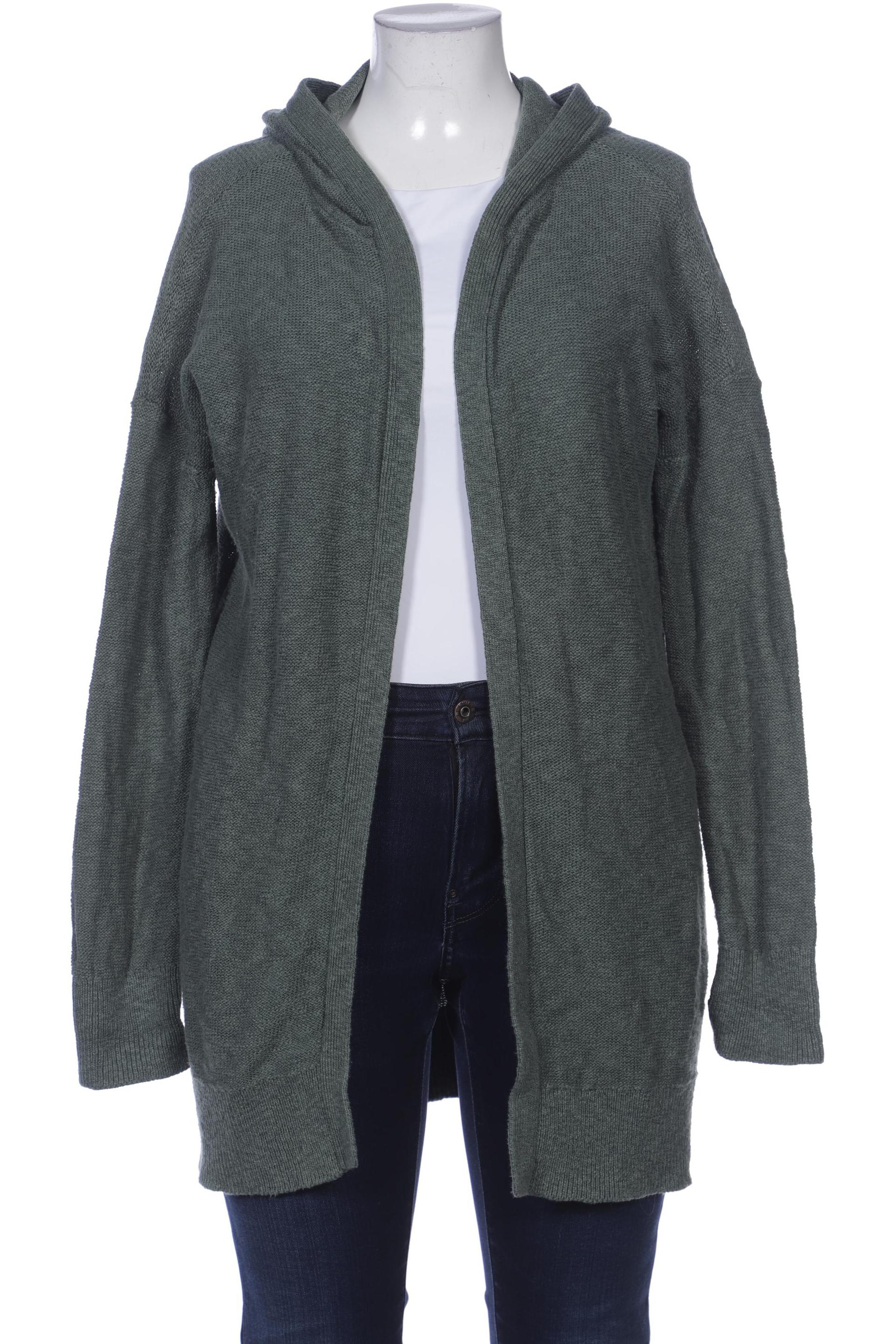 

edc by Esprit Damen Strickjacke, grün, Gr. 42