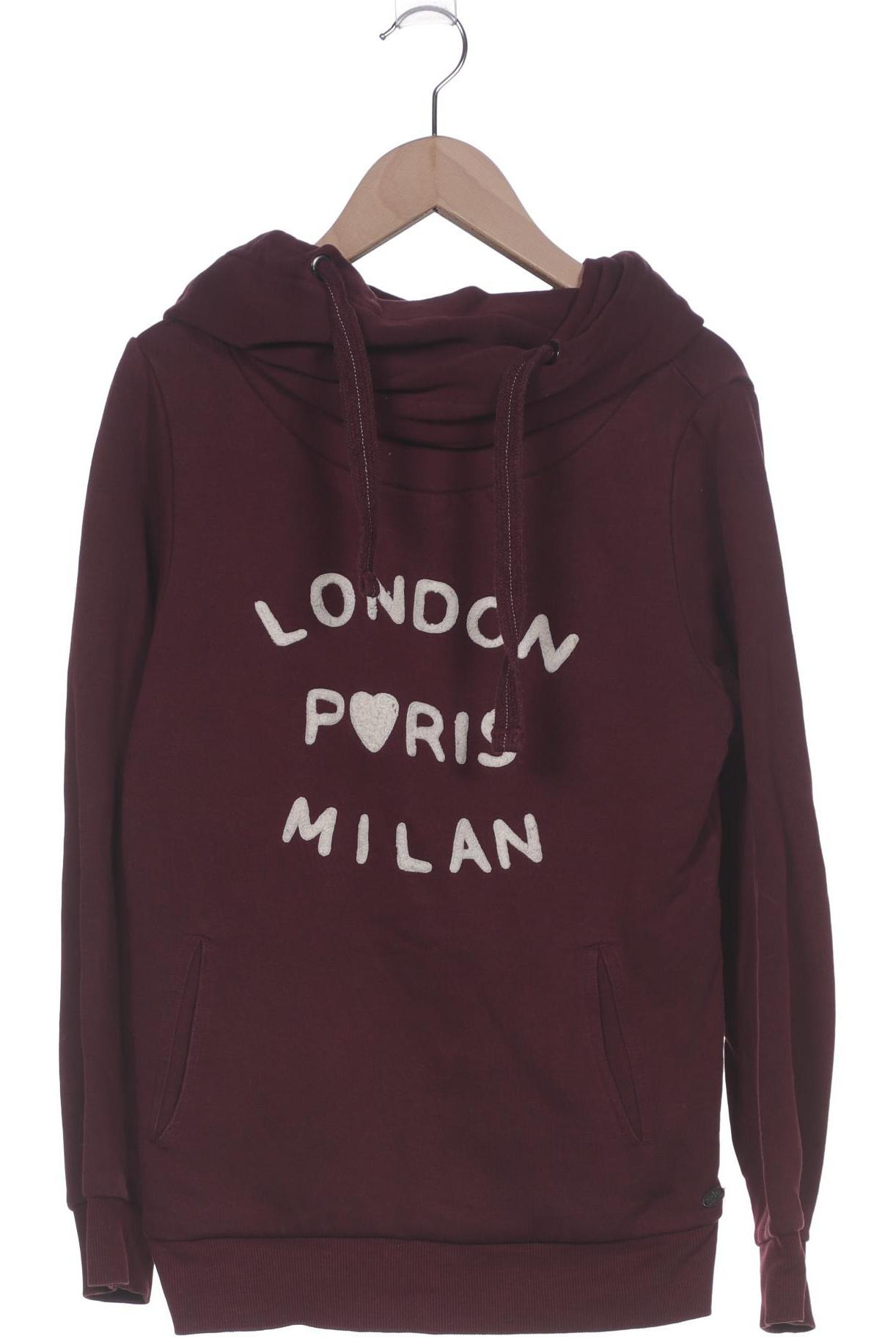 

edc by Esprit Damen Kapuzenpullover, bordeaux, Gr. 36