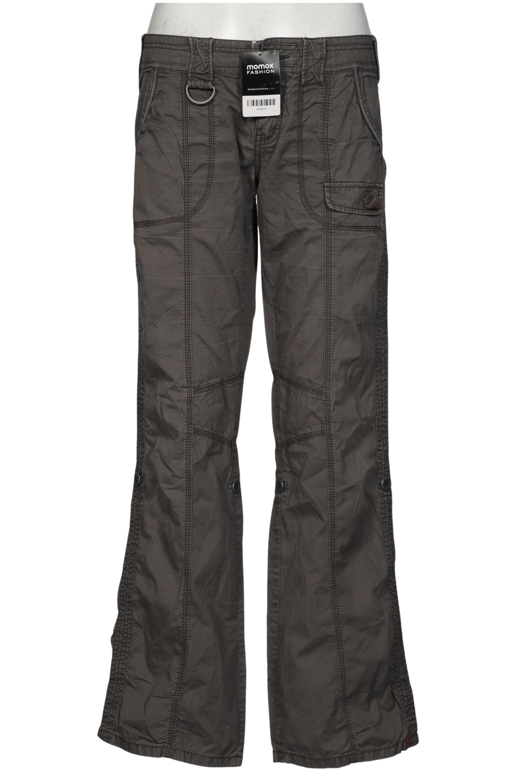 

edc by Esprit Damen Stoffhose, braun, Gr. 40