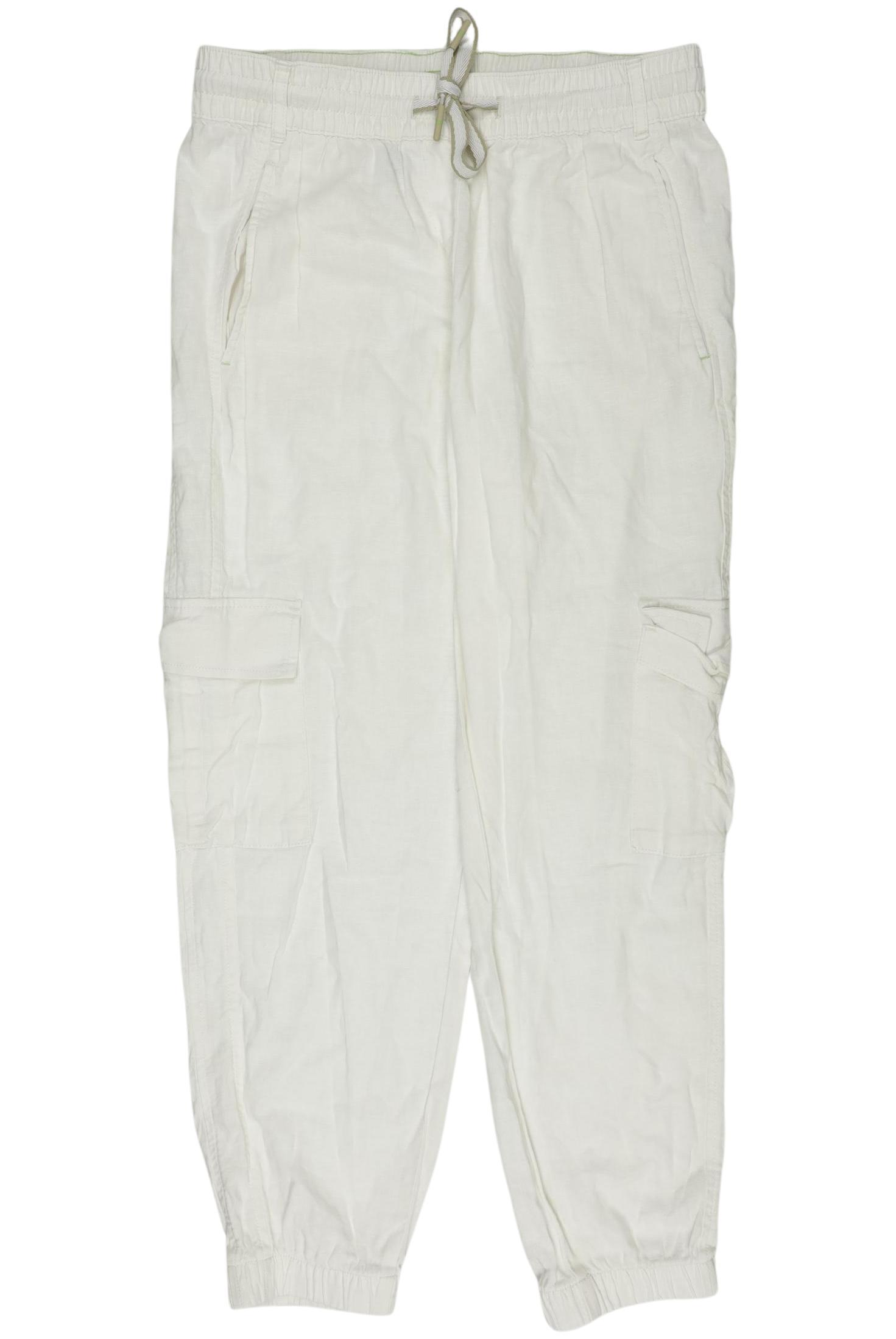 

edc by Esprit Damen Stoffhose, weiß, Gr. 36