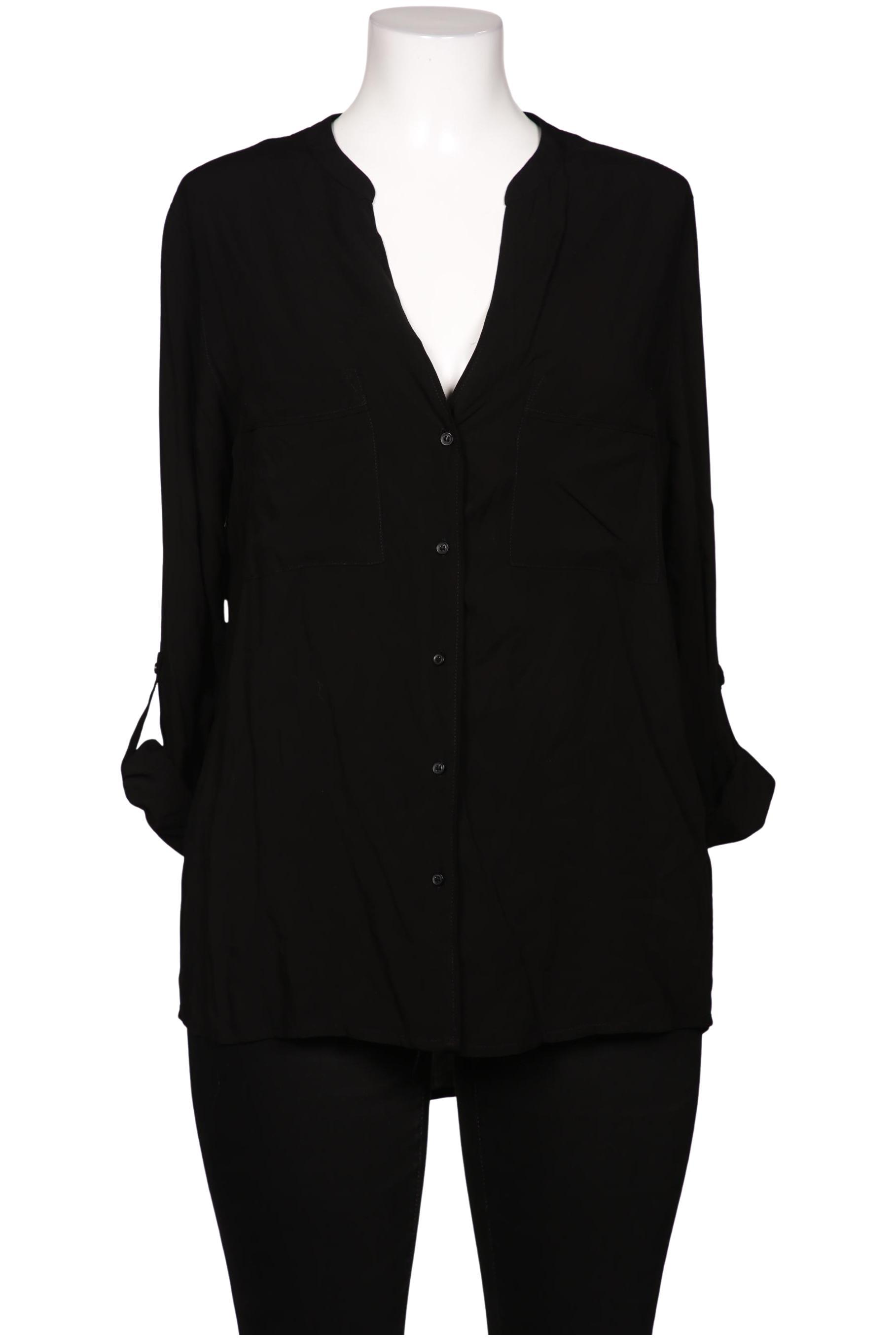 

edc by Esprit Damen Bluse, schwarz, Gr. 44