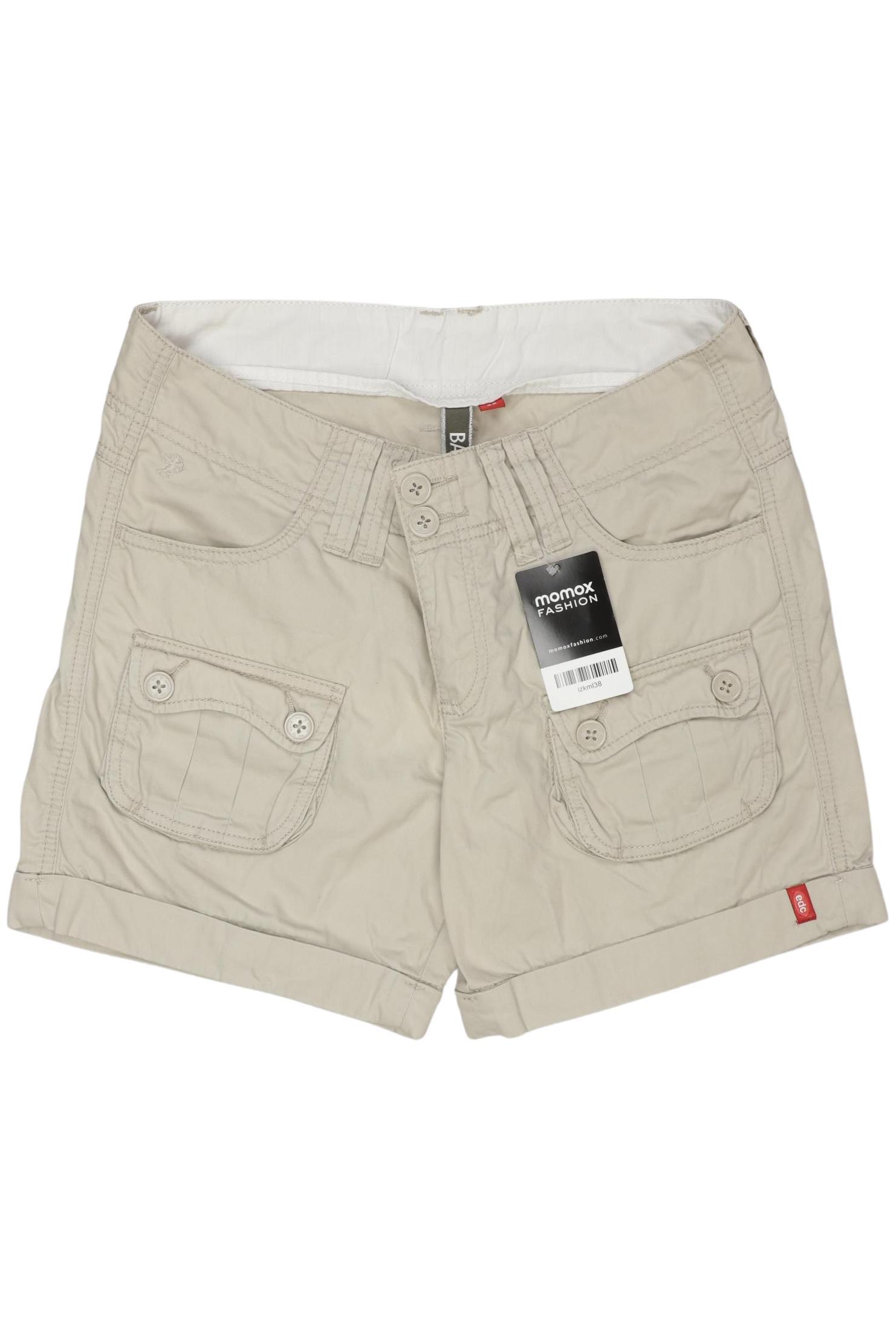 

edc by Esprit Damen Shorts, beige, Gr. 36