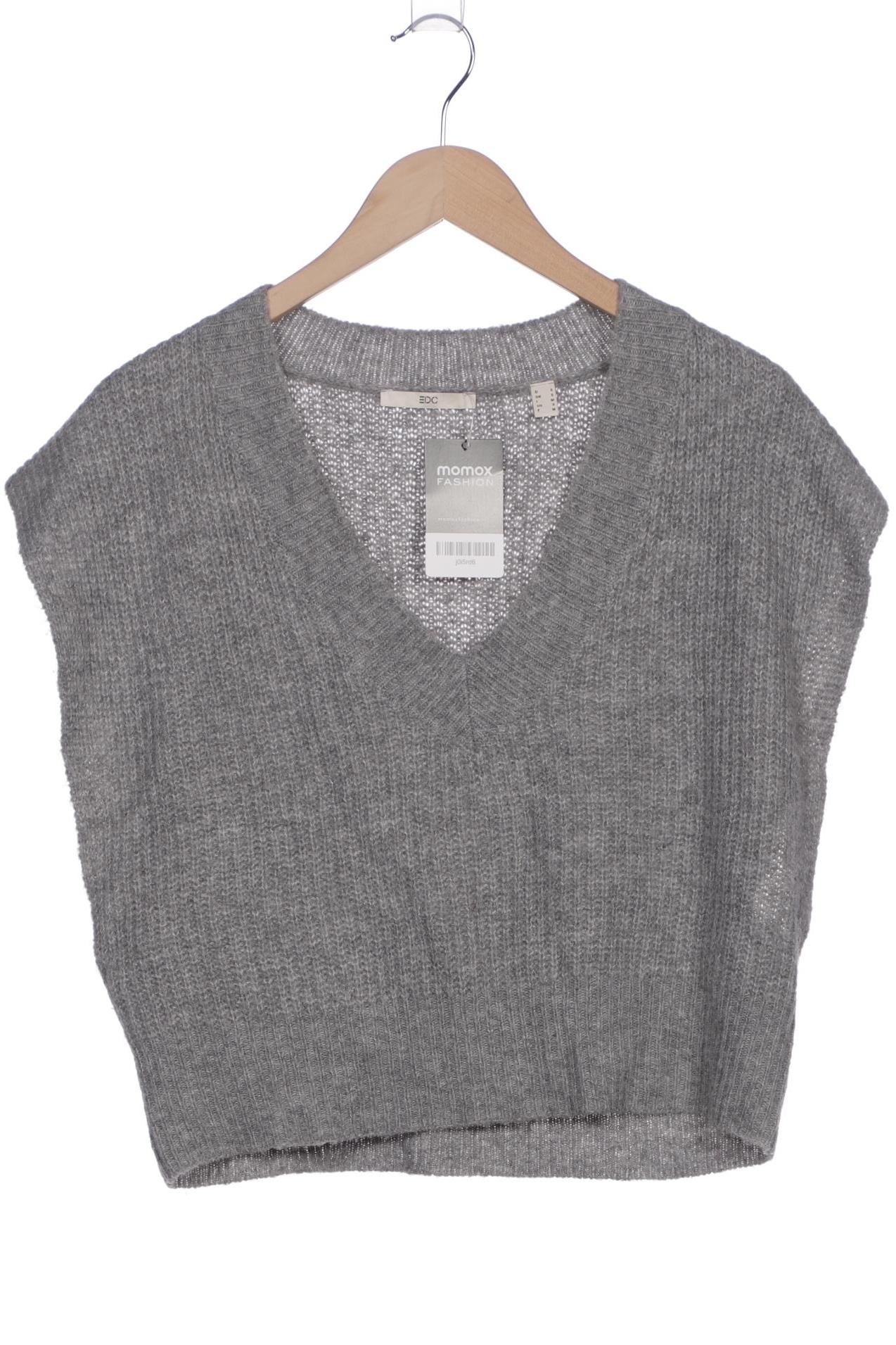 

edc by Esprit Damen Pullover, grau, Gr. 36