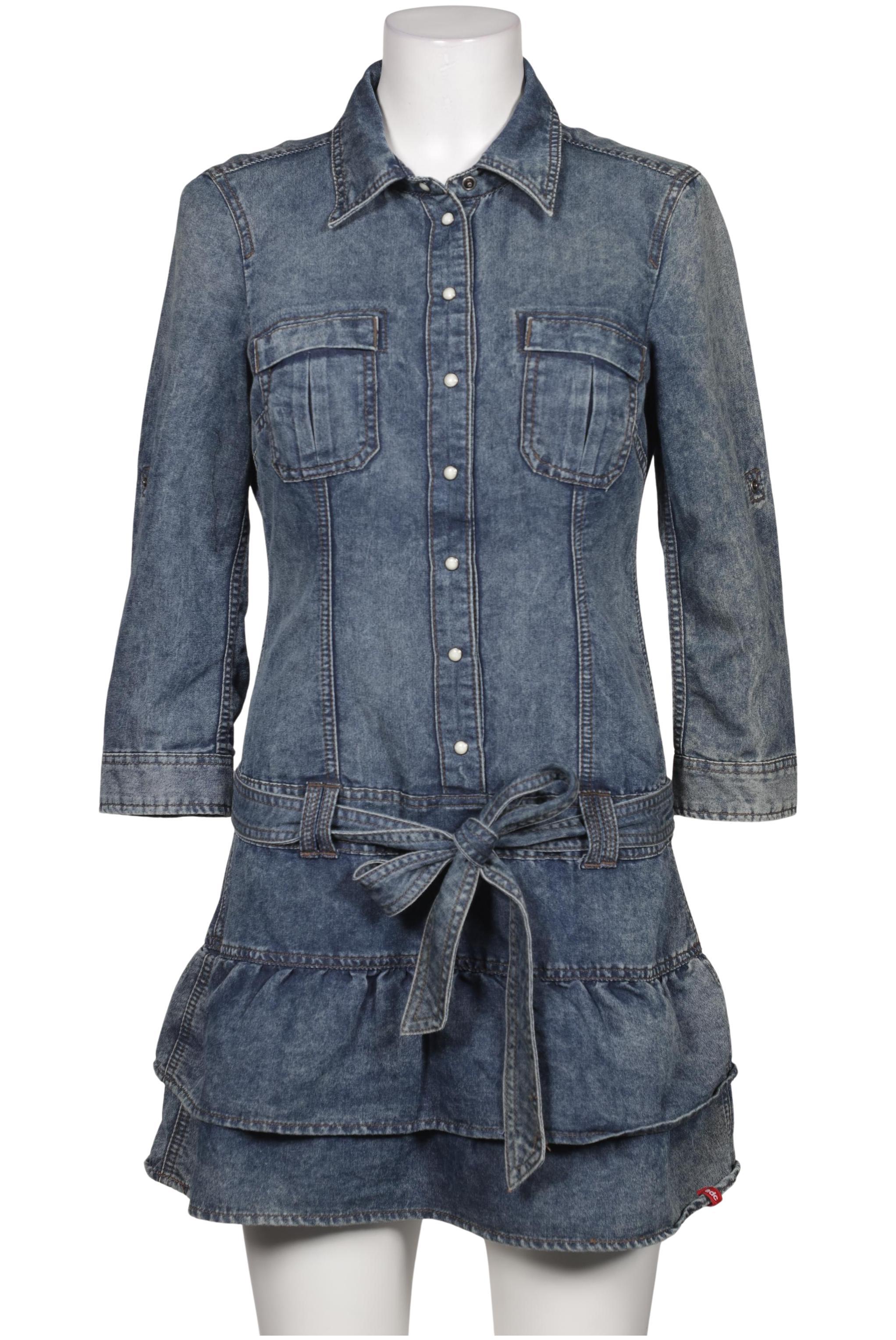 

edc by Esprit Damen Kleid, blau, Gr. 38