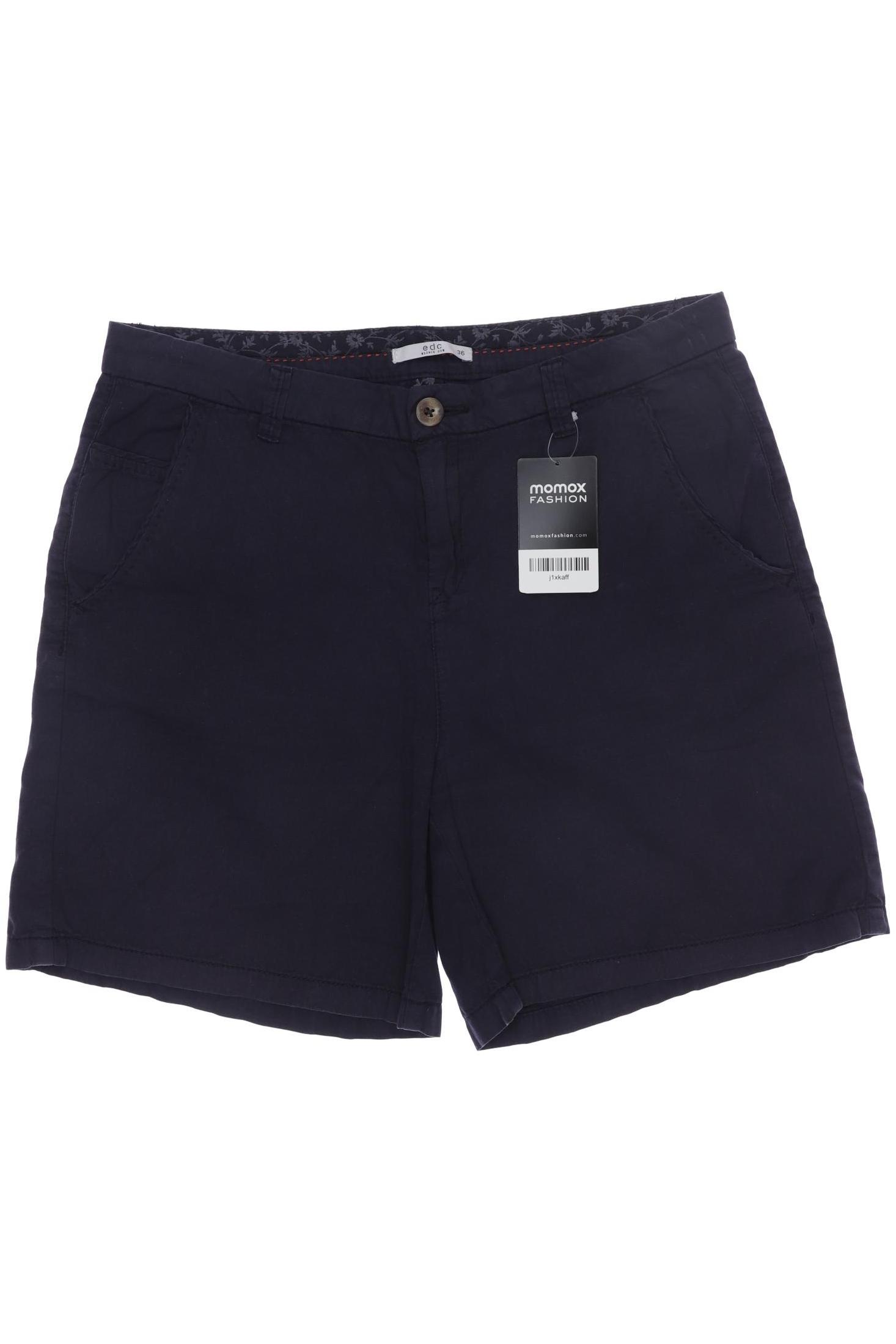 

edc by Esprit Damen Shorts, marineblau, Gr. 36