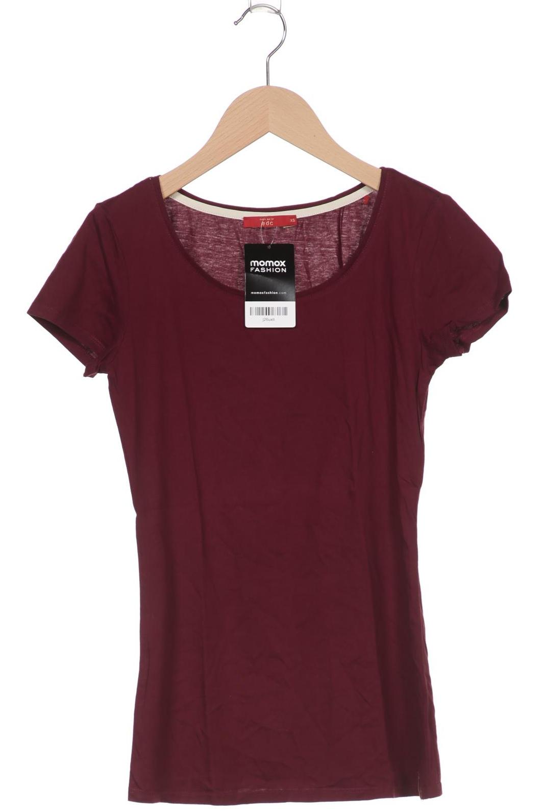 

edc by Esprit Damen T-Shirt, bordeaux