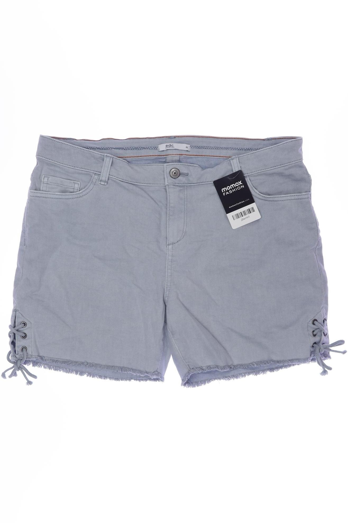 

edc by Esprit Damen Shorts, hellblau, Gr. 40