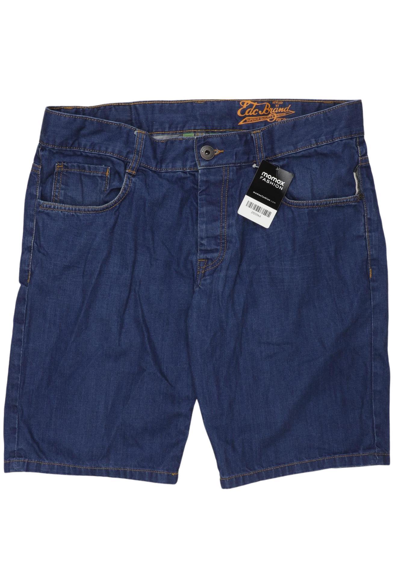 

edc by Esprit Herren Shorts, blau, Gr. 36
