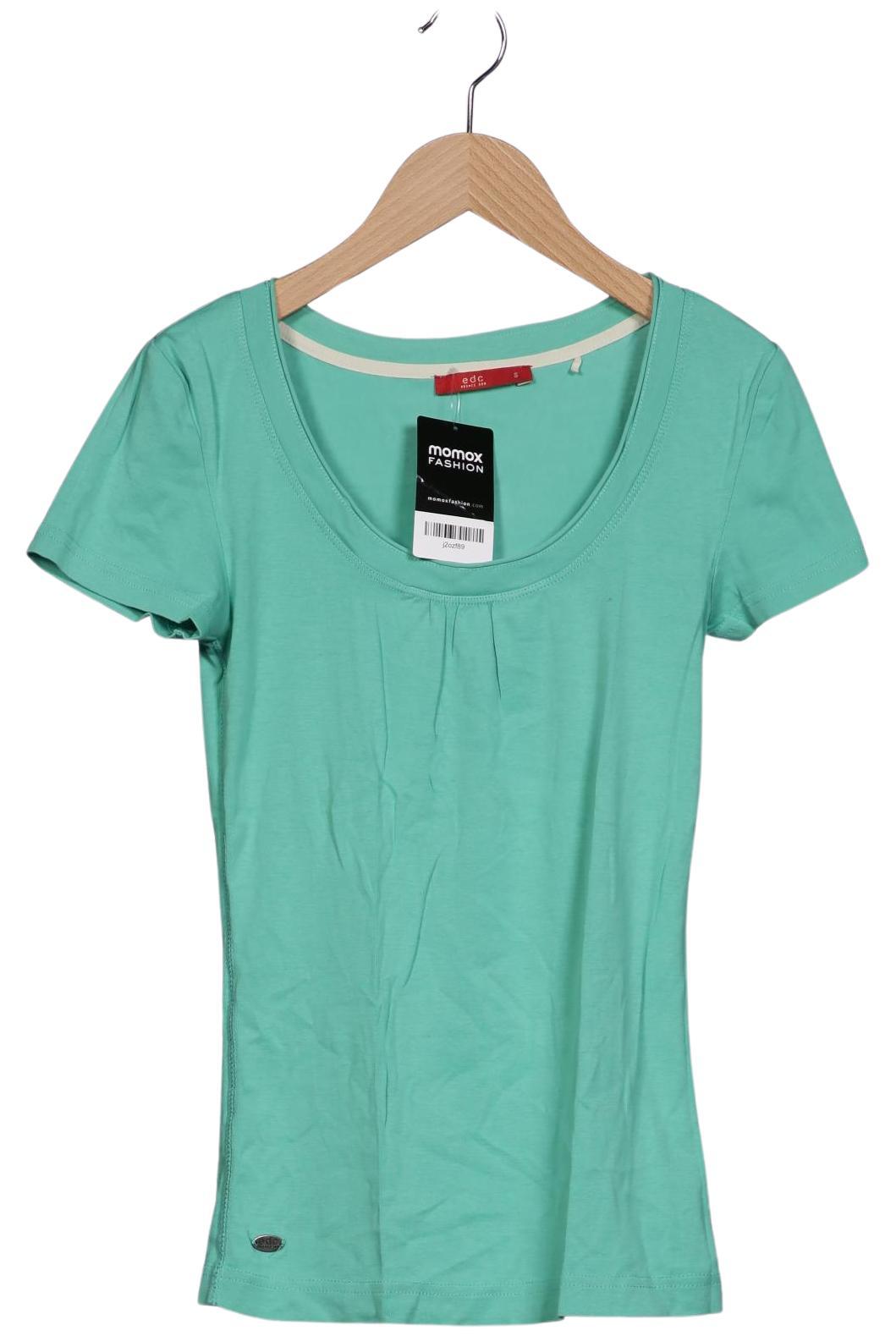 

edc by Esprit Damen T-Shirt, hellgrün, Gr. 36