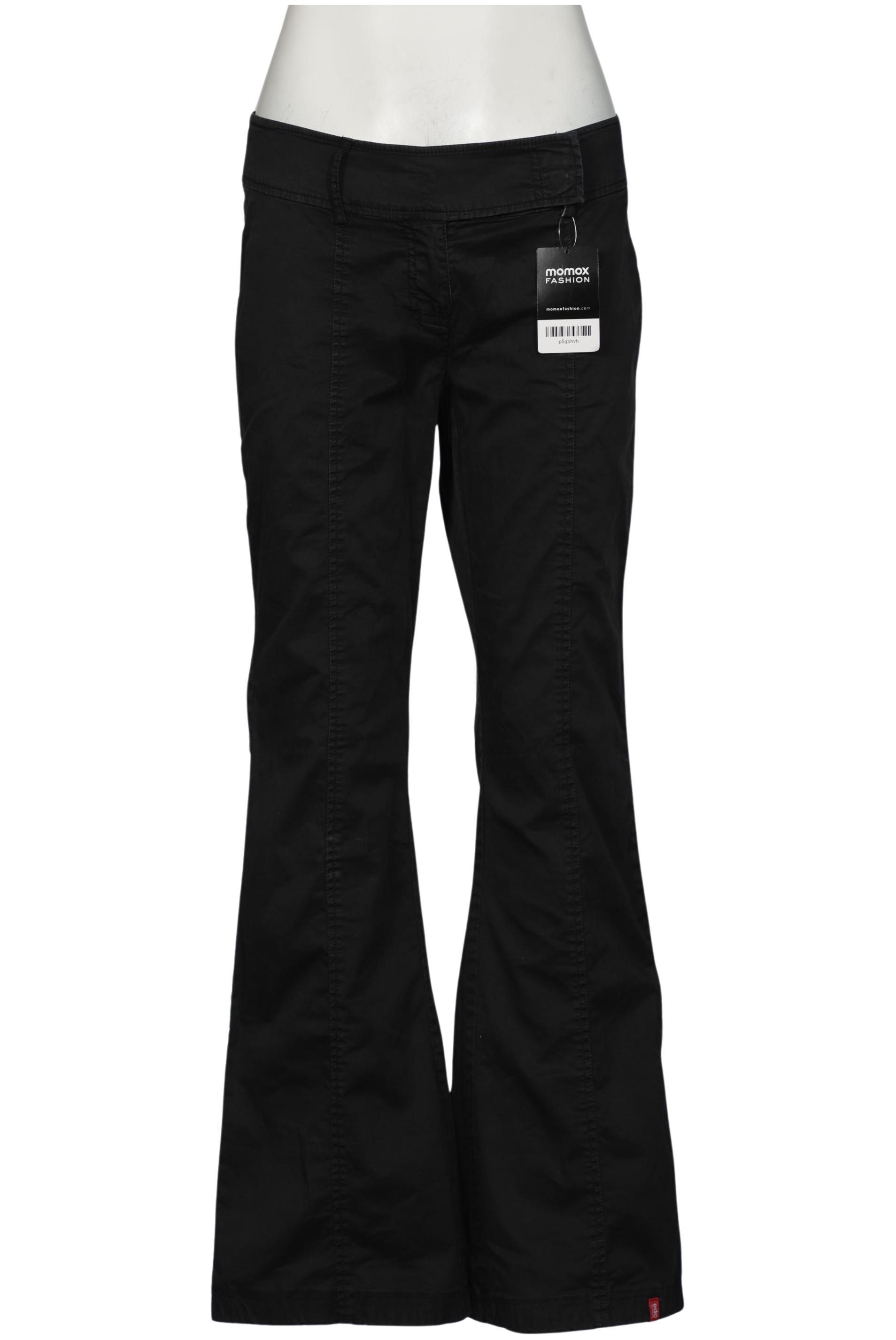 

edc by Esprit Damen Stoffhose, schwarz, Gr. 40