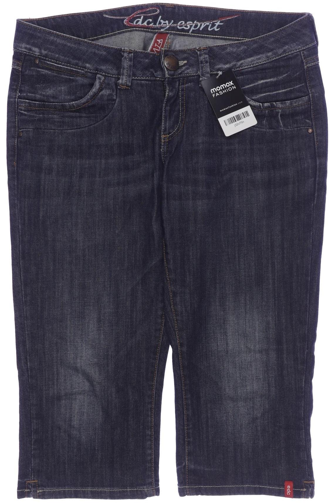 

edc by Esprit Damen Shorts, blau, Gr. 29