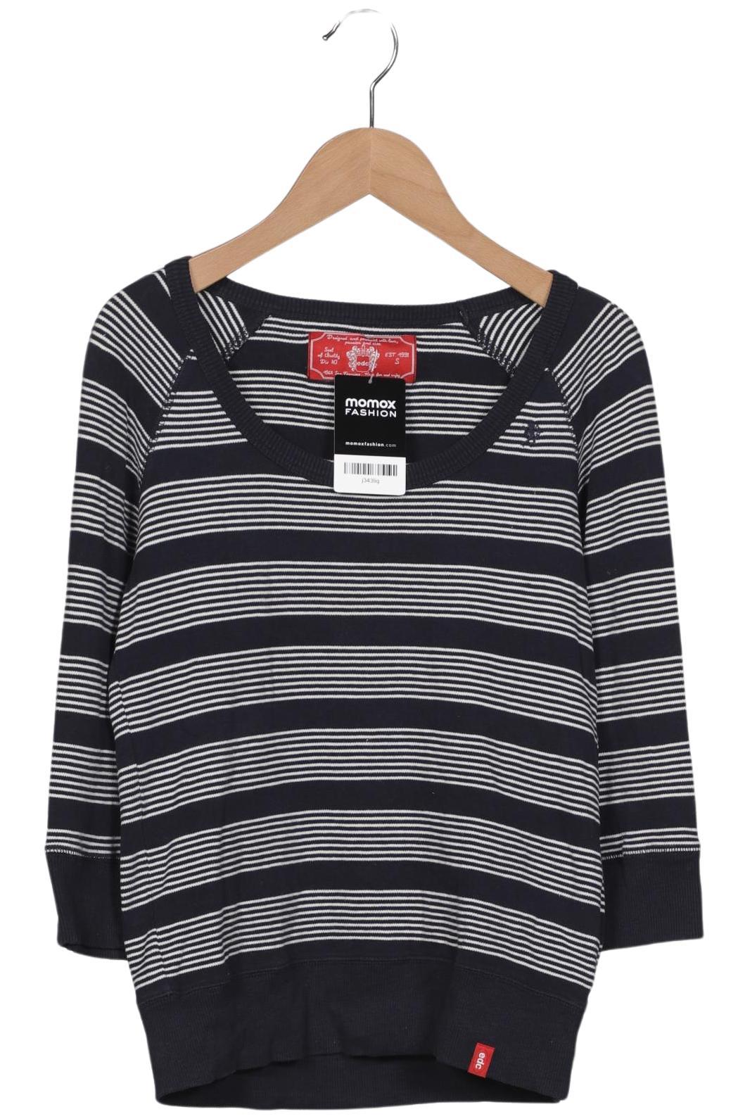 

edc by Esprit Damen Langarmshirt, mehrfarbig, Gr. 36