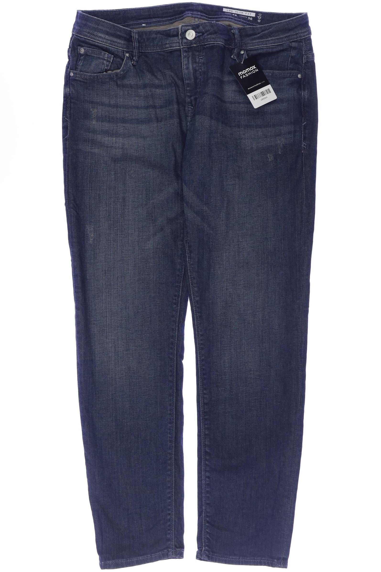

edc by Esprit Damen Jeans, marineblau, Gr. 32