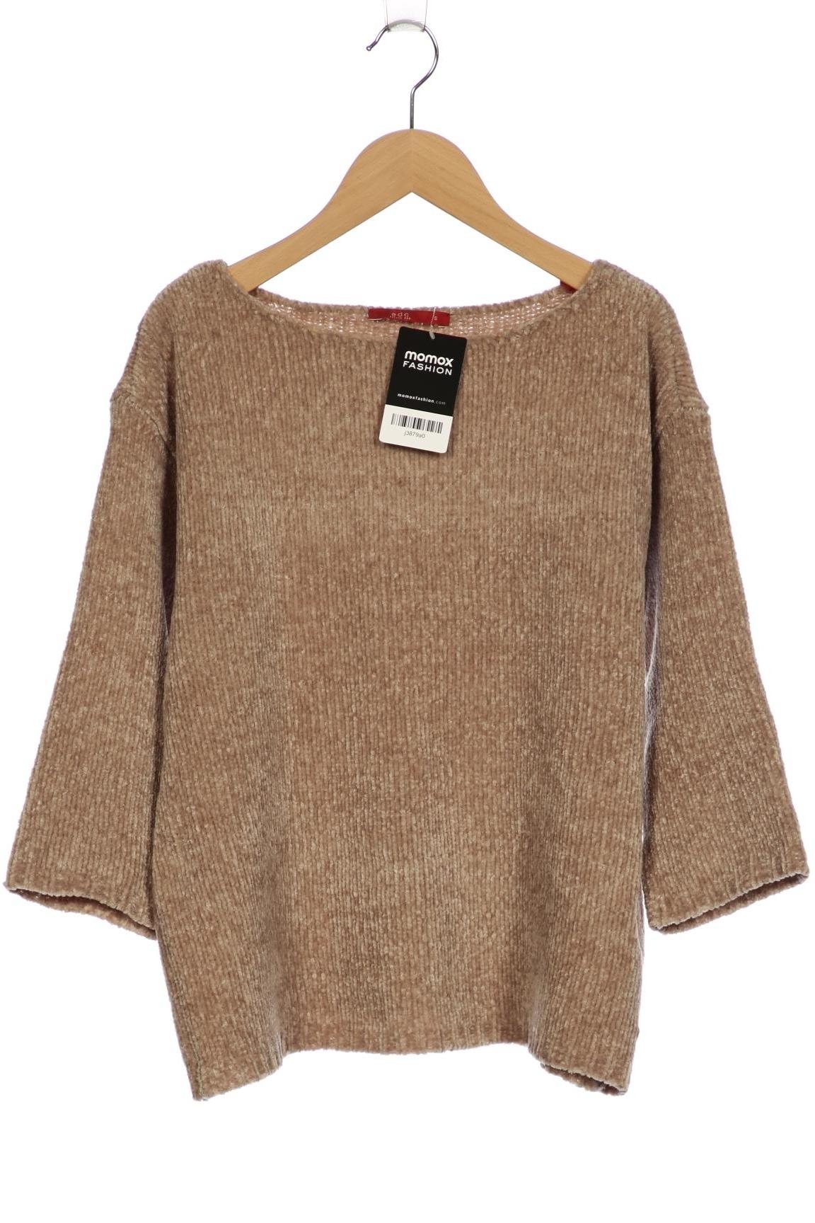 

edc by Esprit Damen Pullover, braun, Gr. 36