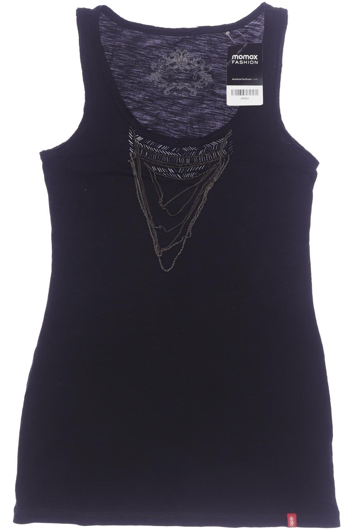 Thumbnail - edc by Esprit Damen Top, schwarz, Gr. 40