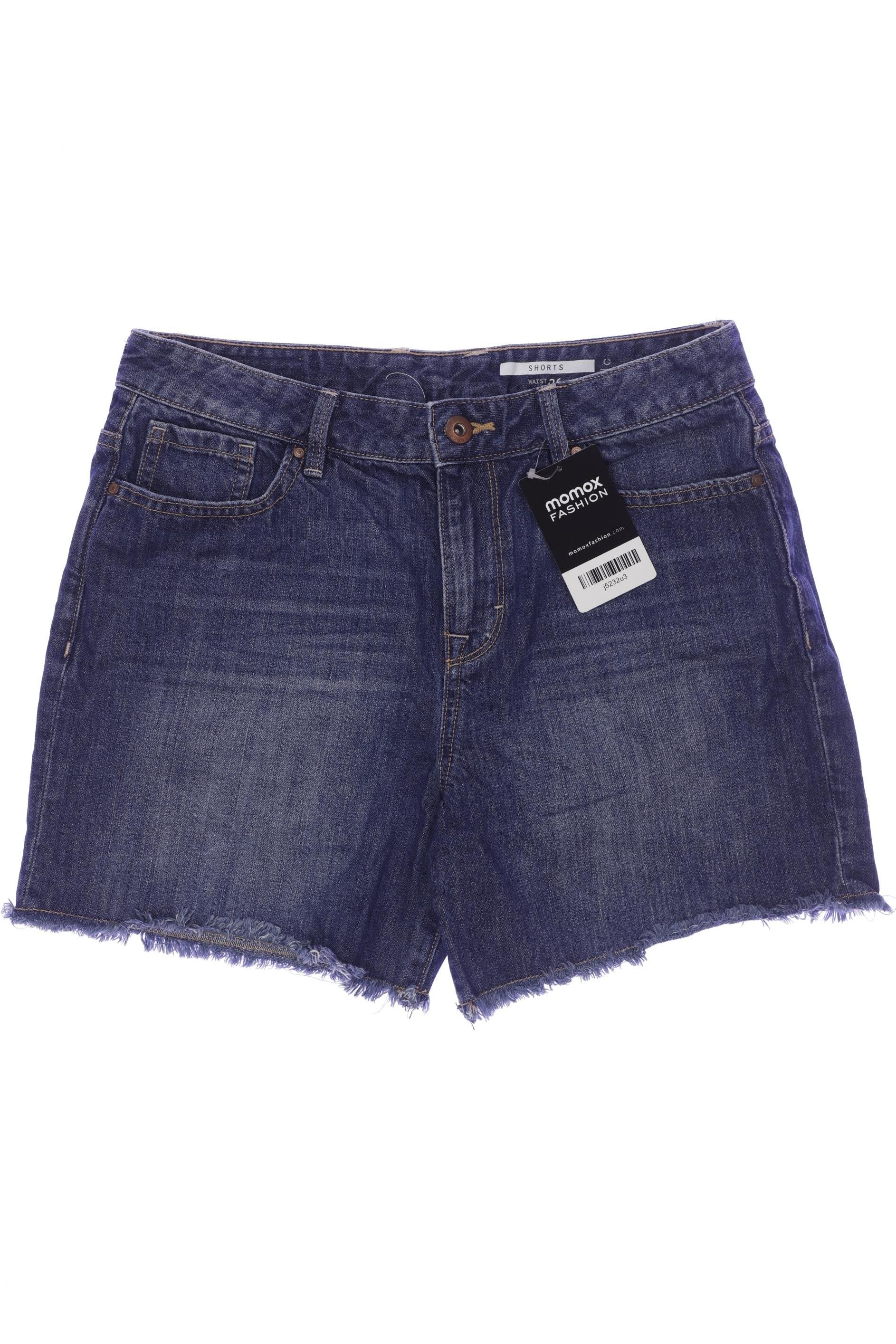 

edc by Esprit Damen Shorts, blau, Gr. 26