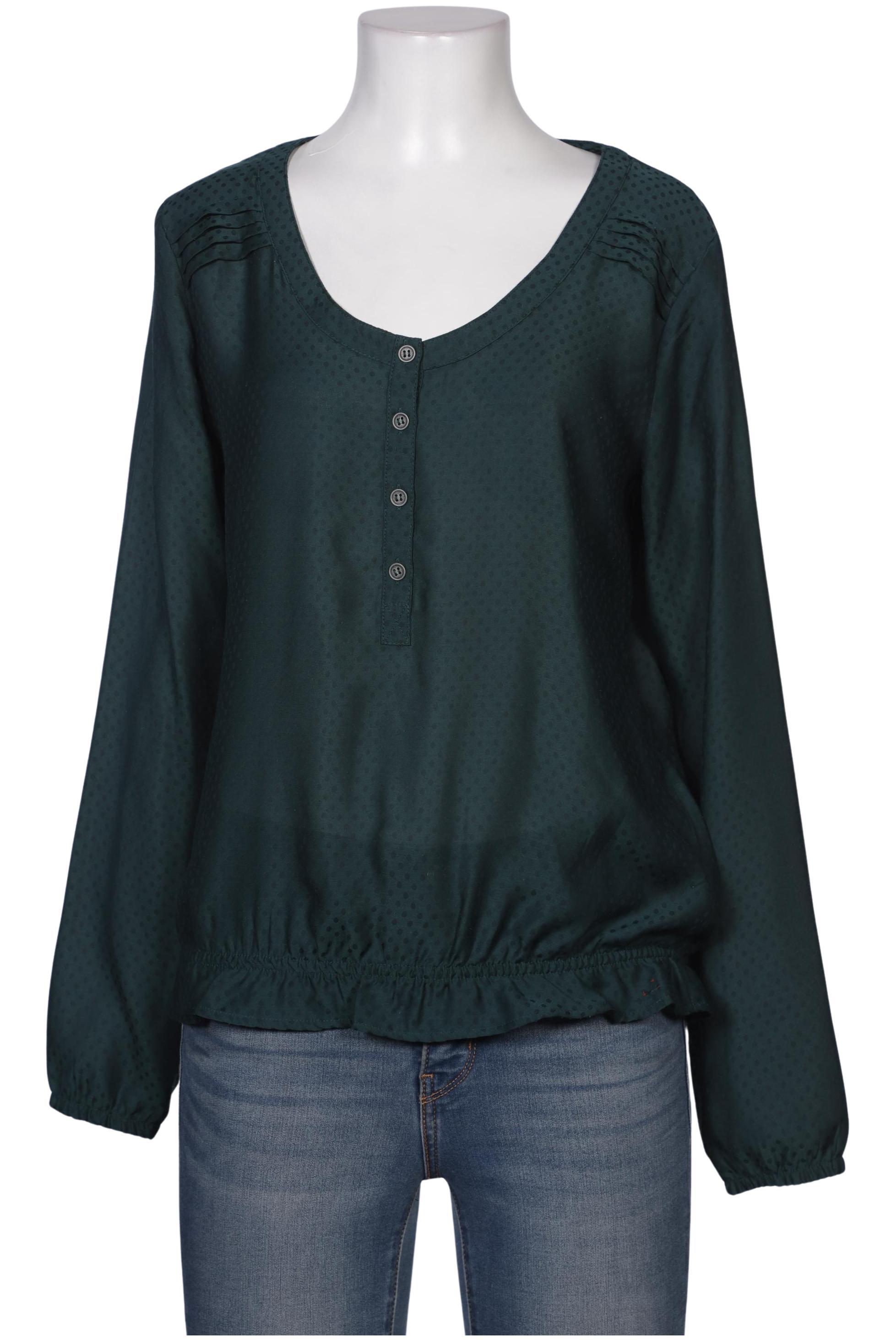 

edc by Esprit Damen Bluse, türkis, Gr. 42