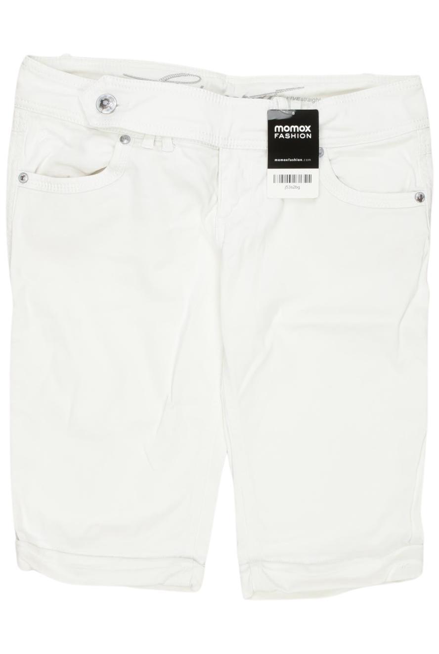 

edc by Esprit Damen Shorts, weiß, Gr. 38