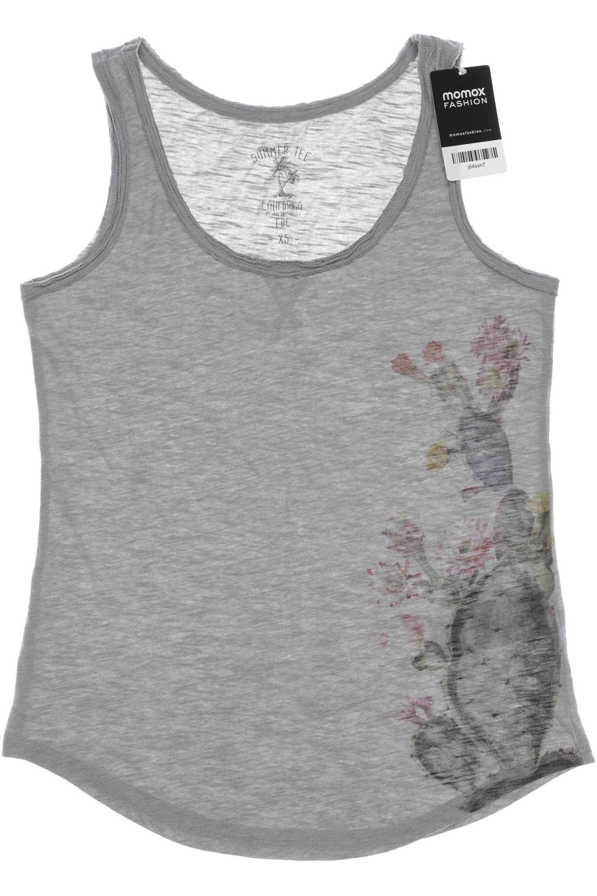 

edc by Esprit Damen Top, grau, Gr. 34