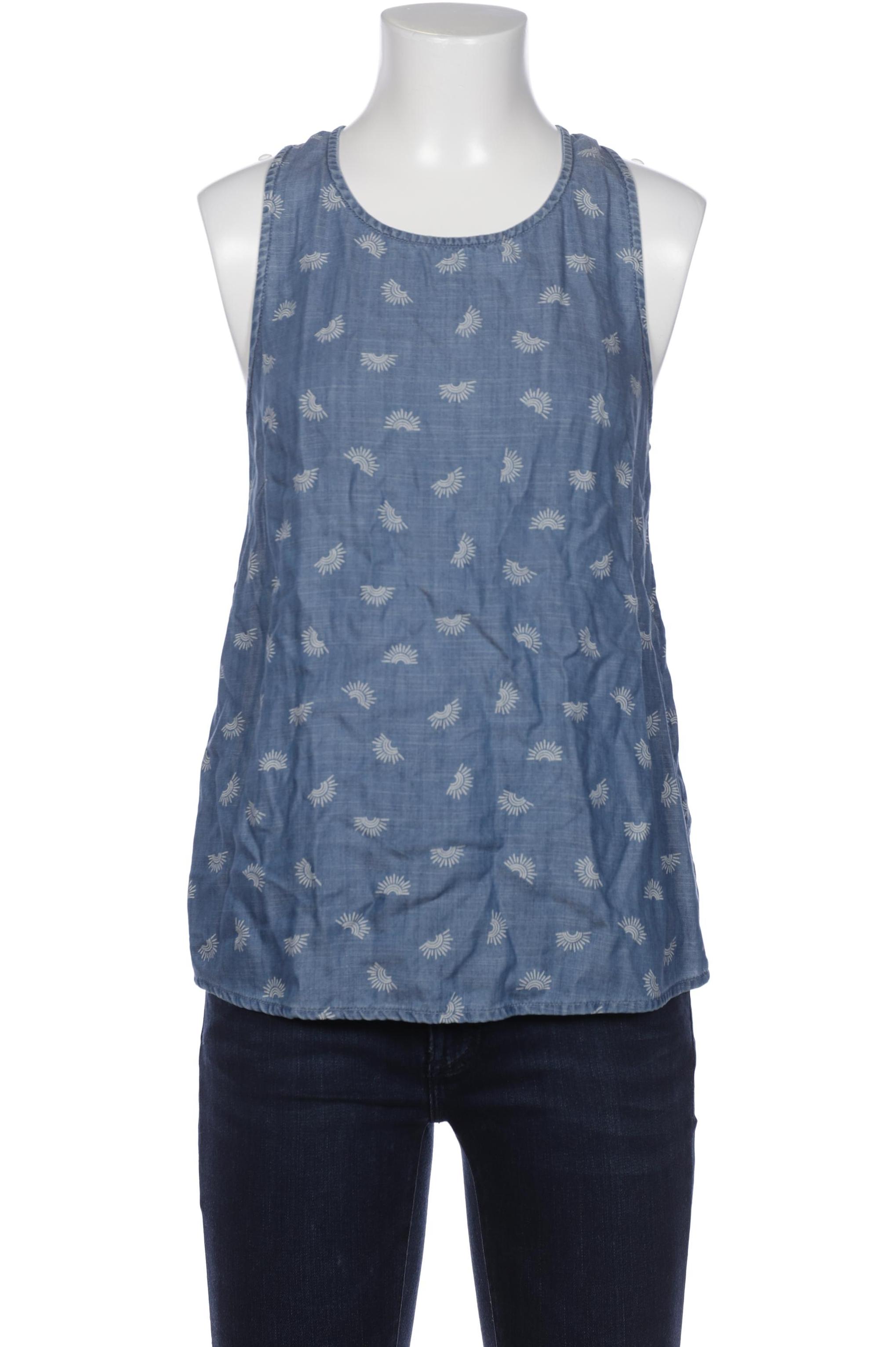 

edc by Esprit Damen Bluse, blau, Gr. 36