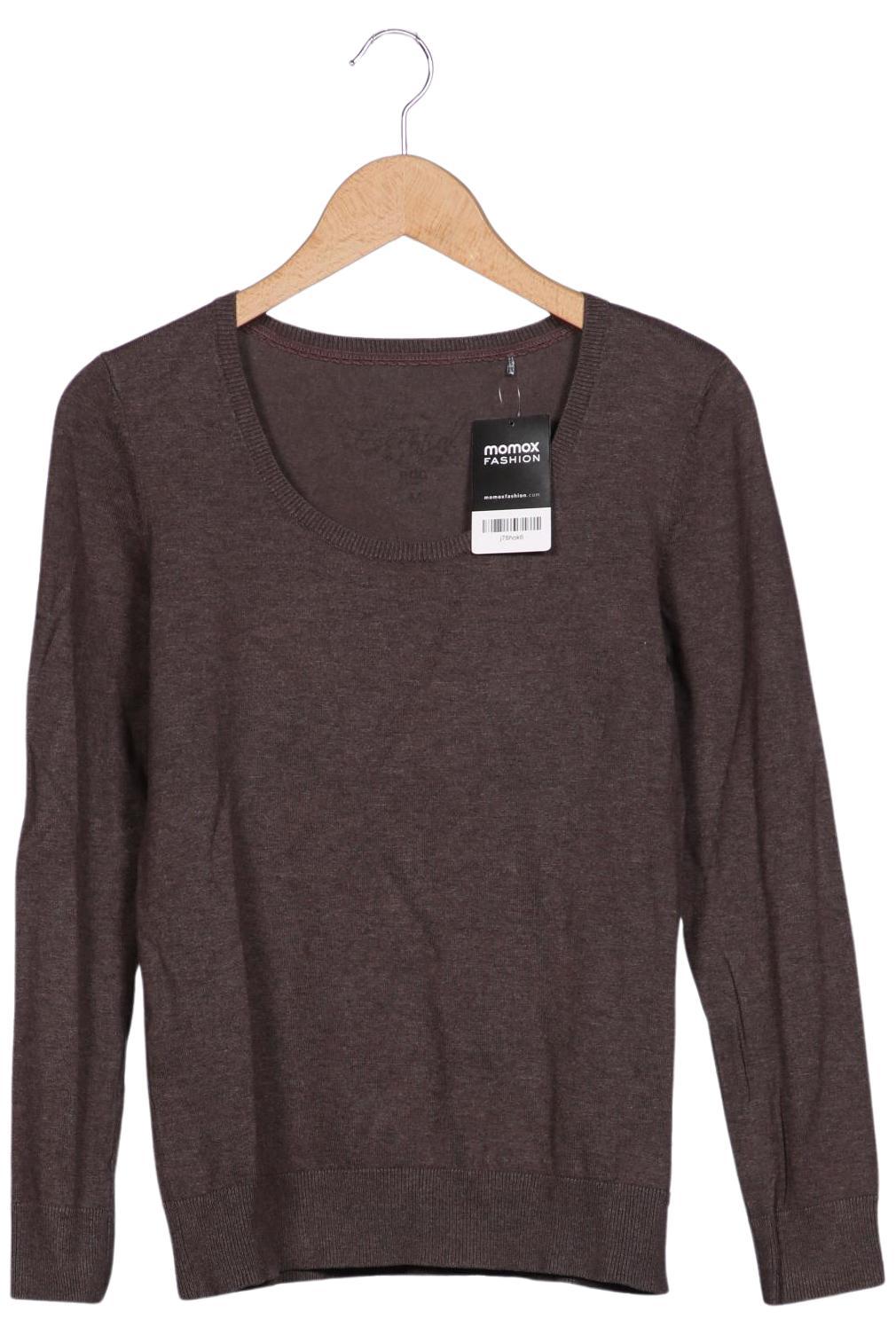 

edc by Esprit Damen Pullover, braun, Gr. 38