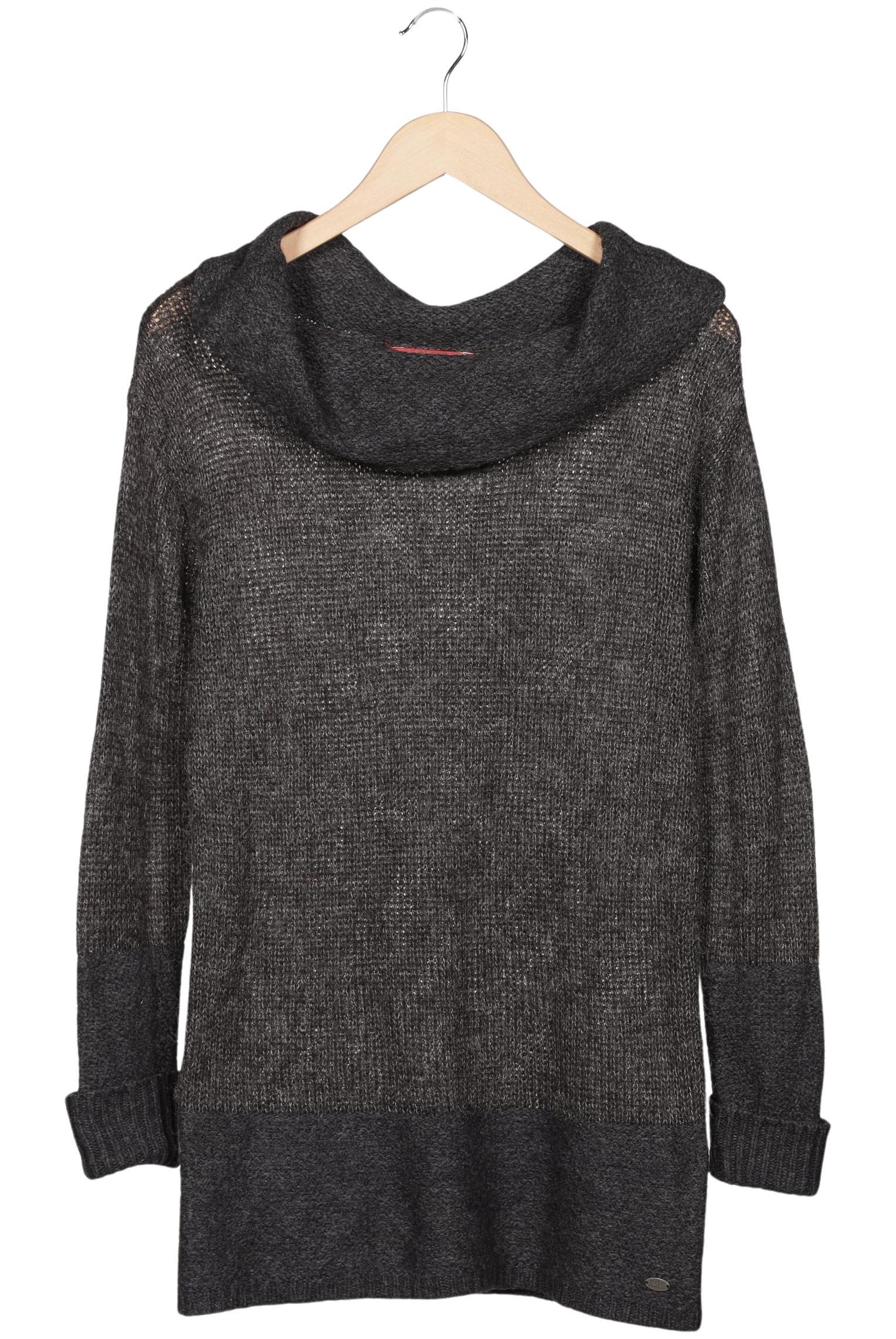 

edc by Esprit Damen Pullover, grau, Gr. 34